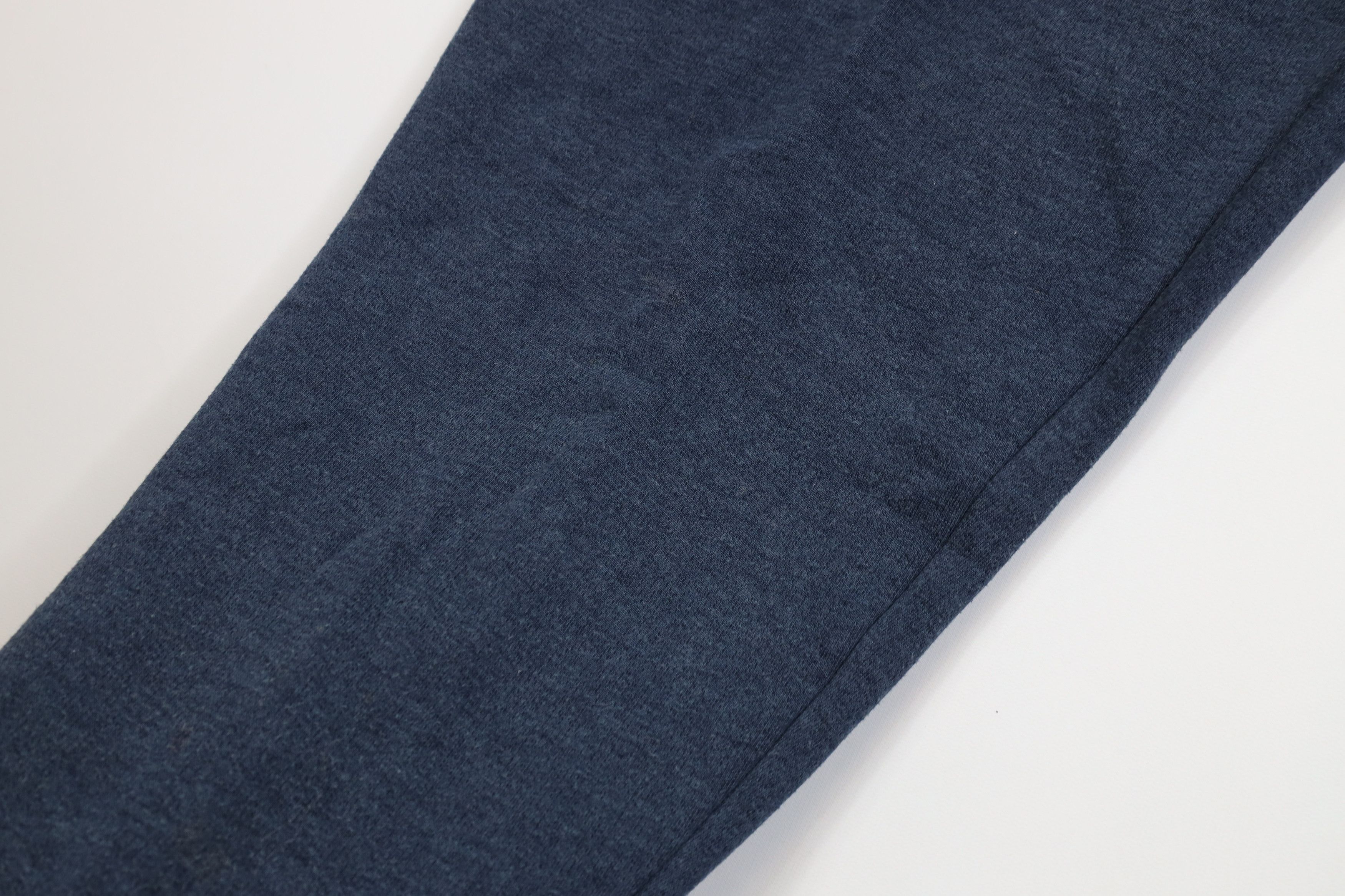Vintage Vintage 90s Streetwear Tapered Leg Sweatpants Pants Blue Size US 36 / EU 52 - 6 Thumbnail