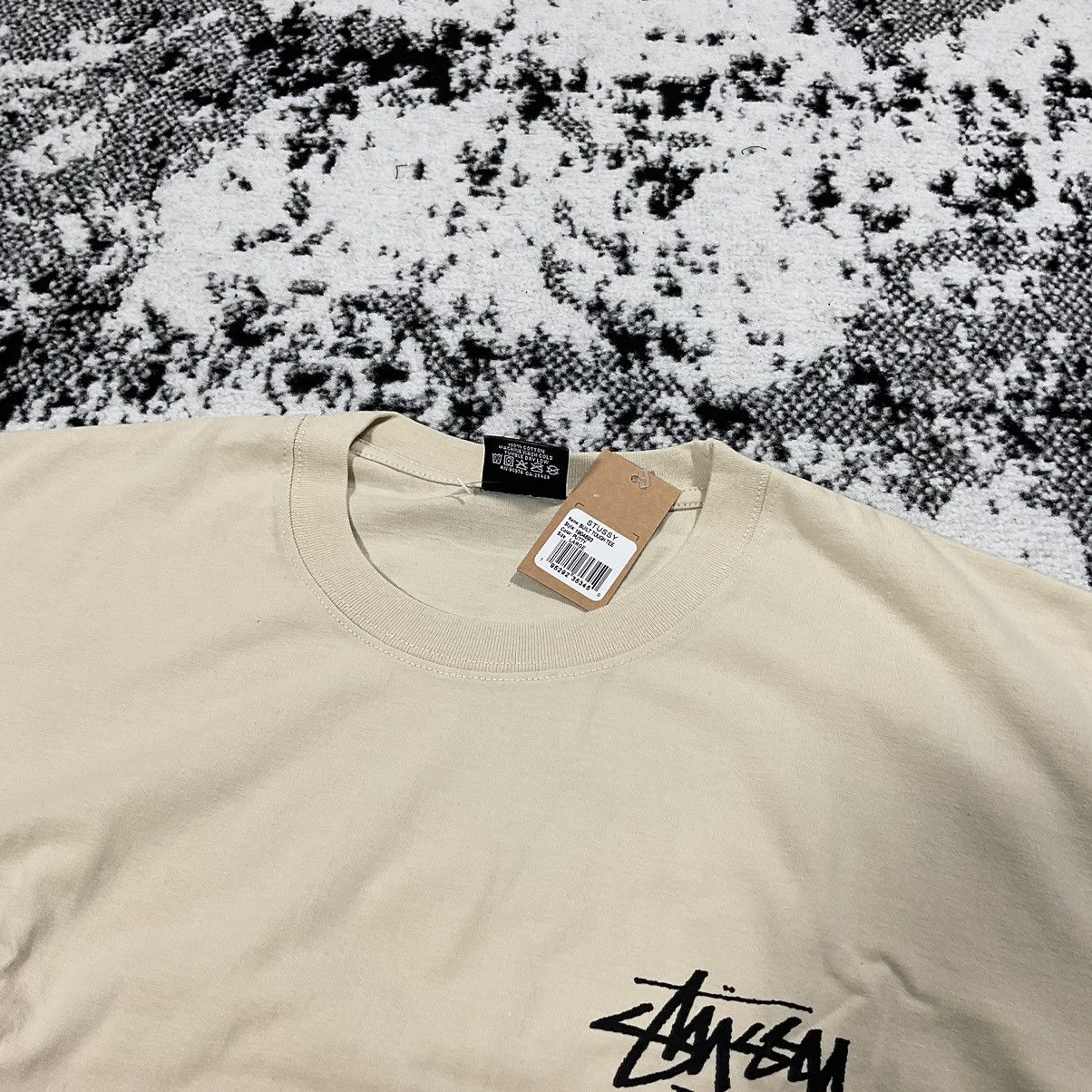 Stussy STUSSY BUILT TOUGH TEE IN PUTTY | Grailed