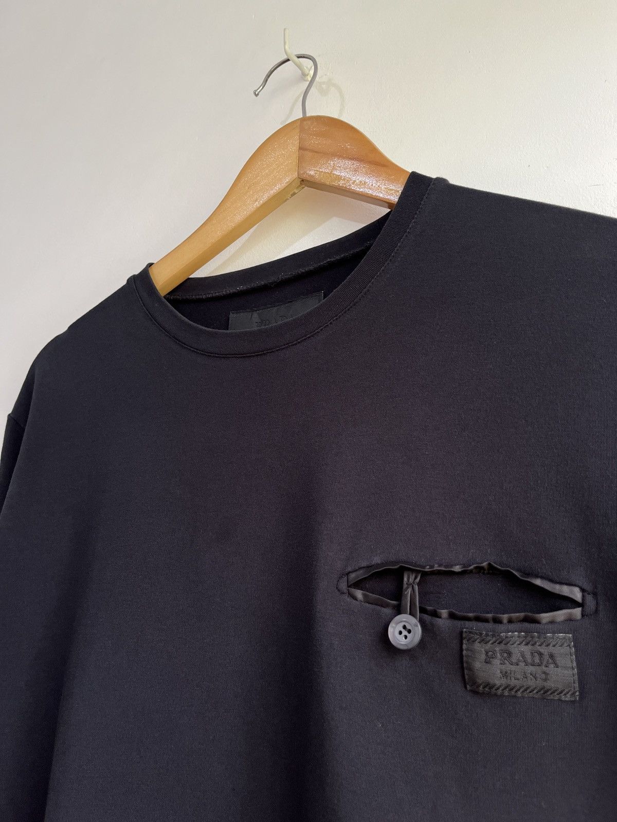 Prada Technical Pocket Tee in Black Size US M / EU 48-50 / 2 - 3 Thumbnail