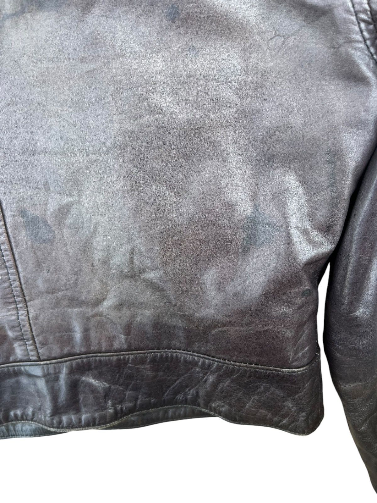 Leather Vintage HIDESIGN Fade Patina Leather Jacket Cropped Size US S / EU 44-46 / 1 - 18 Thumbnail