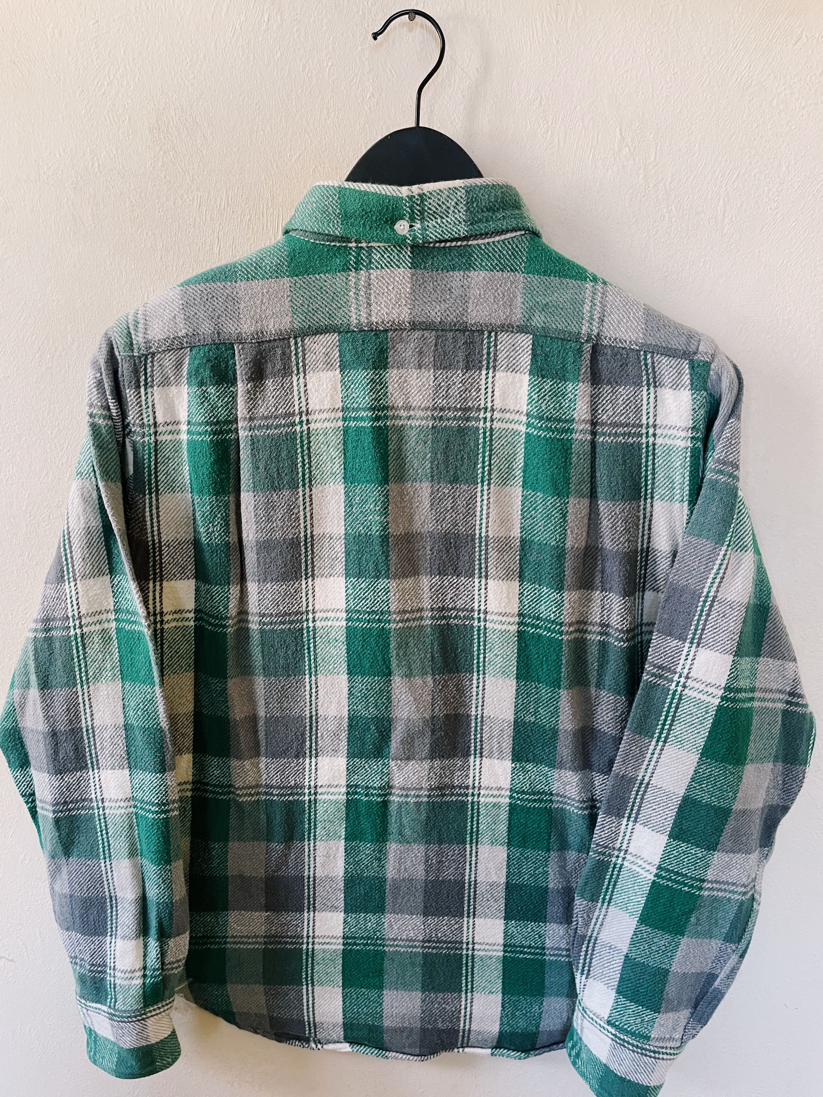 Bape Vintage Y2K Bape A Bathing Ape Checkered Flannel Shirt Size US M / EU 48-50 / 2 - 2 Thumbnail