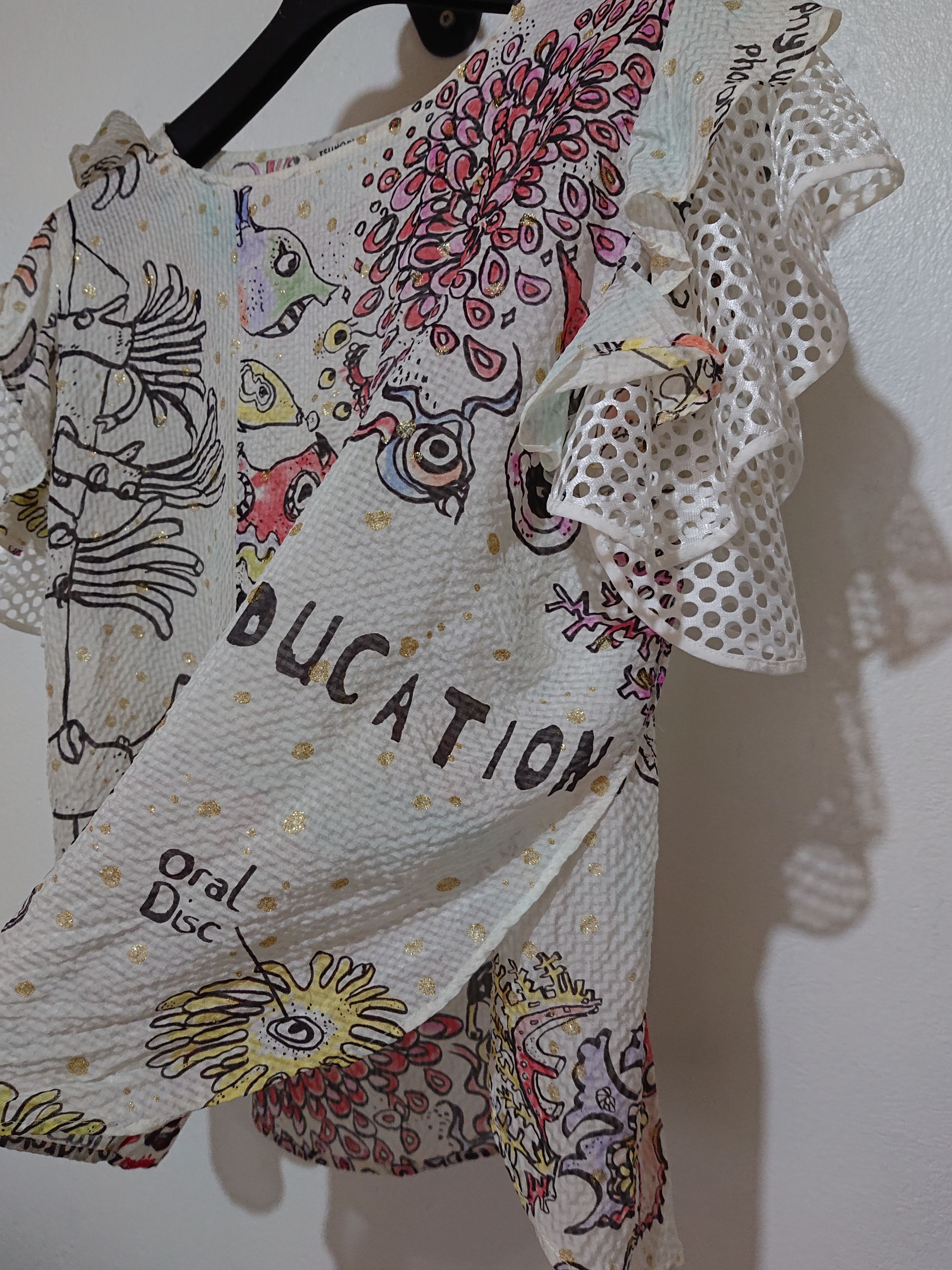 Tsumori Chisato Marine life design blouse Size XS / US 0-2 / IT 36-38 - 5 Thumbnail