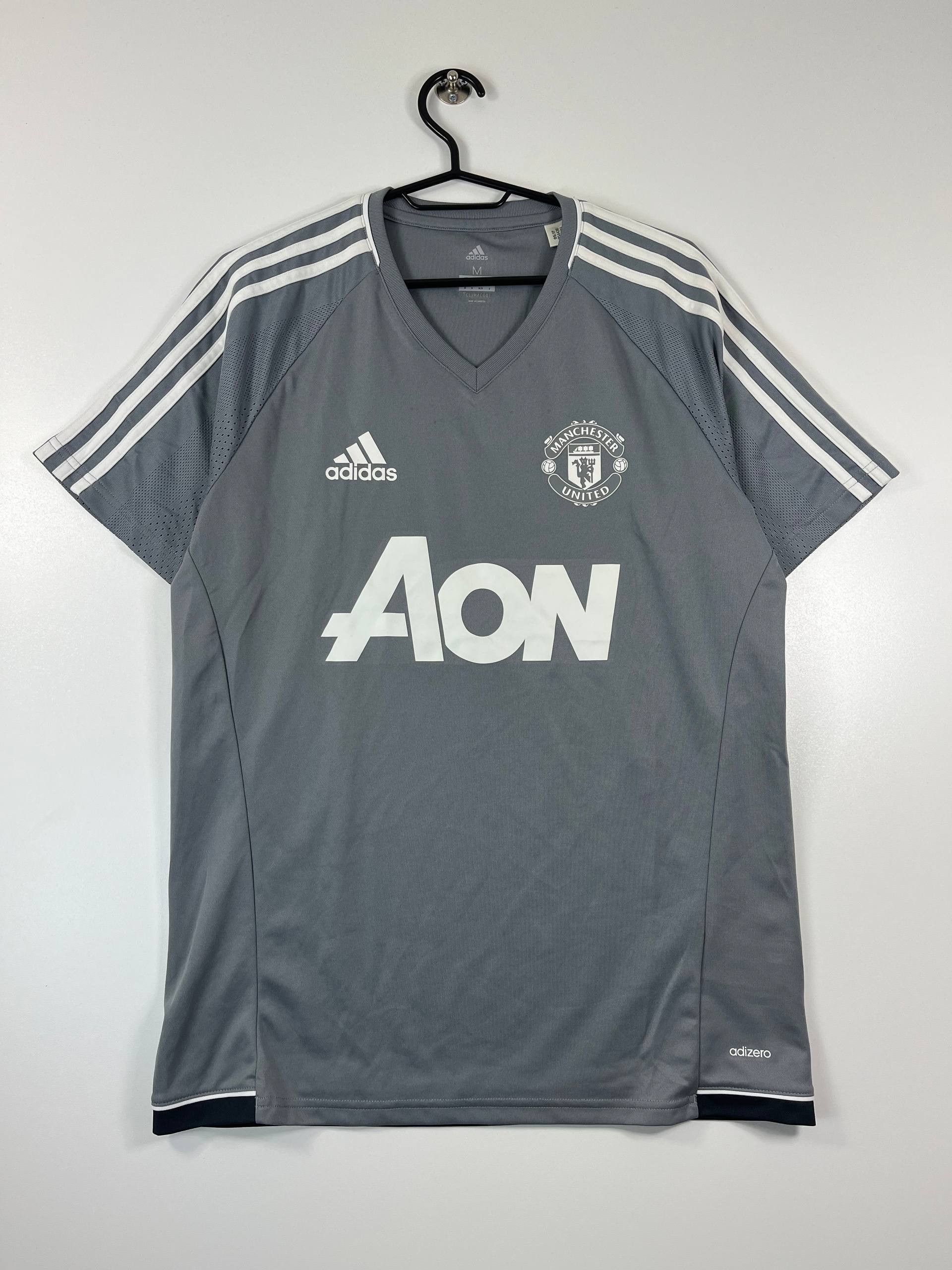 Adidas Manchester United Training Shirt 2017 Adidas AON BS4436 Sz M Size US M / EU 48-50 / 2 - 1 Thumbnail