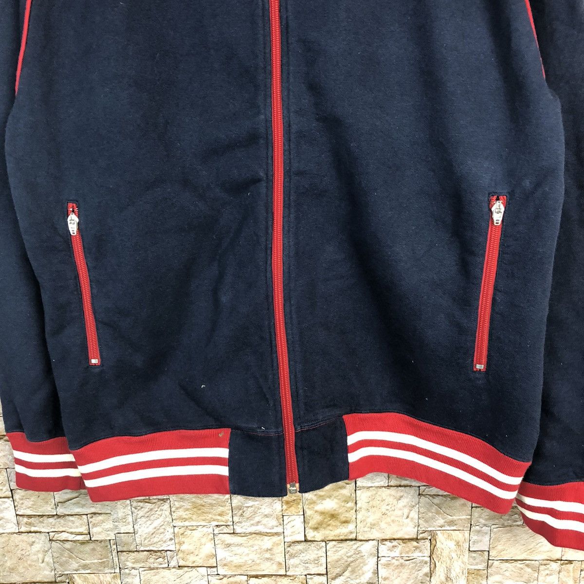 Tommy Hilfiger Tommy Hilfiger Dark Blue Red Jacket varsity #A384 Size US M / EU 48-50 / 2 - 6 Thumbnail