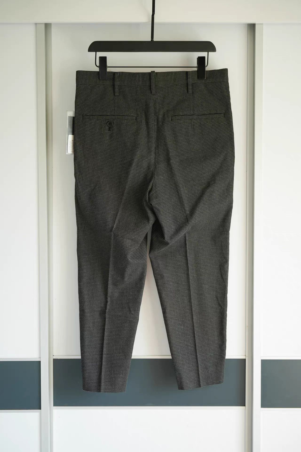 Yohji Yamamoto Yohji Yamamoto 13ss Houndstooth Zip Knot Trousers K4 Size US 30 / EU 46 - 2 Thumbnail