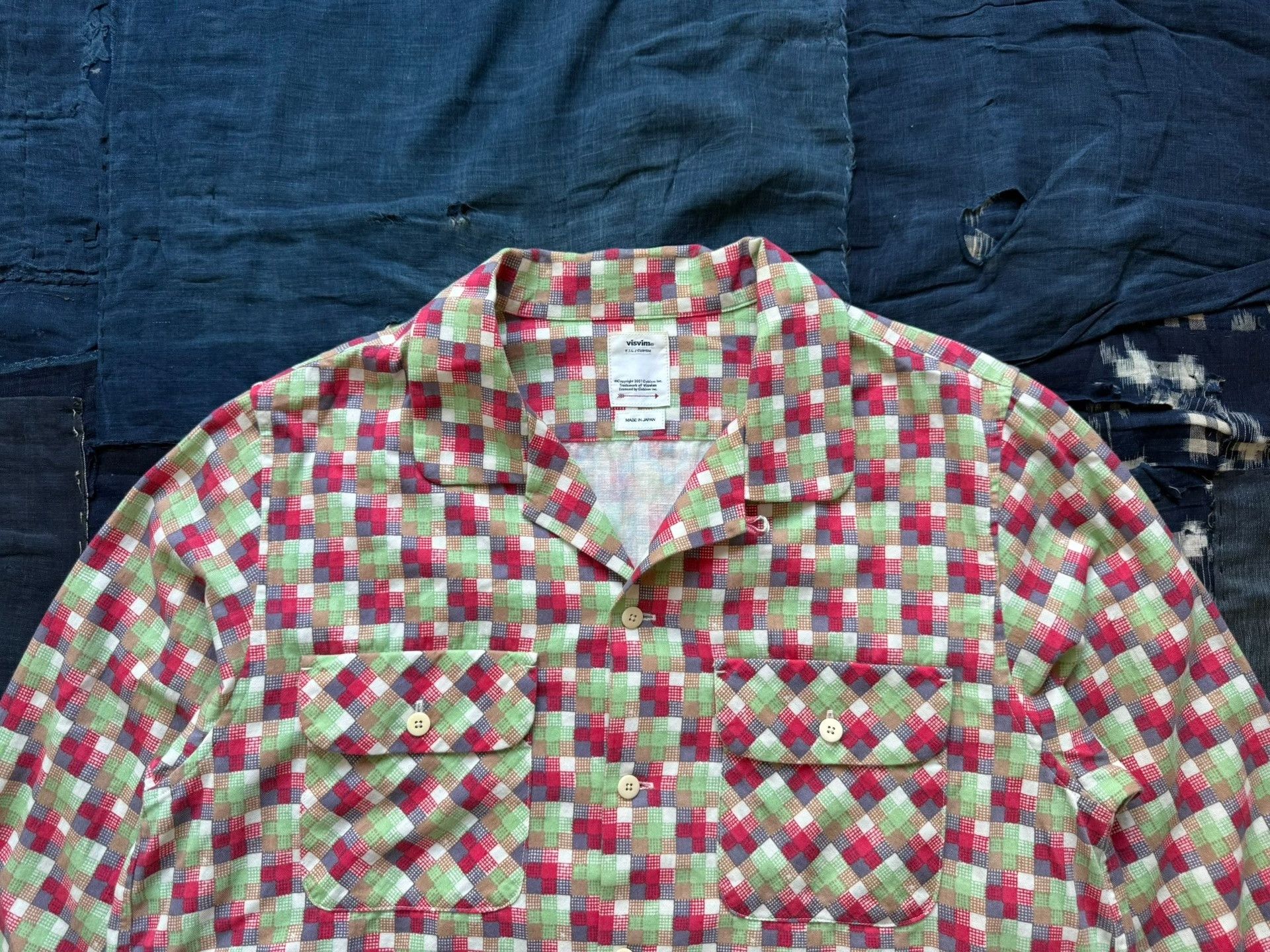 Visvim VISVIM 23SS BOOMER KHADI L/S Plaid Shirt Size US L / EU 52-54 / 3 - 6 Thumbnail