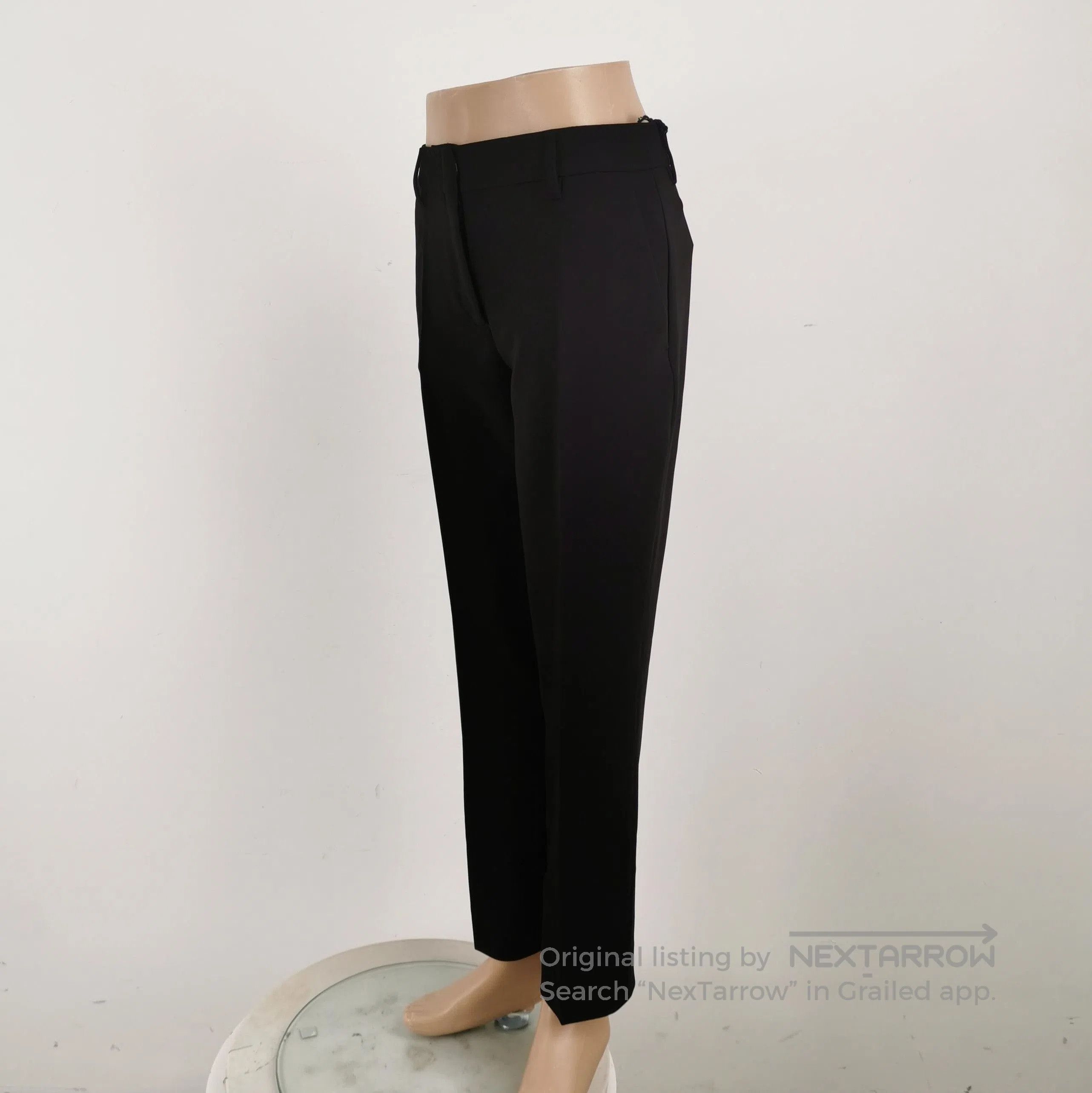 Prada Prada Elegant Black Trousers Size 38 . Size 37" - 2 Thumbnail
