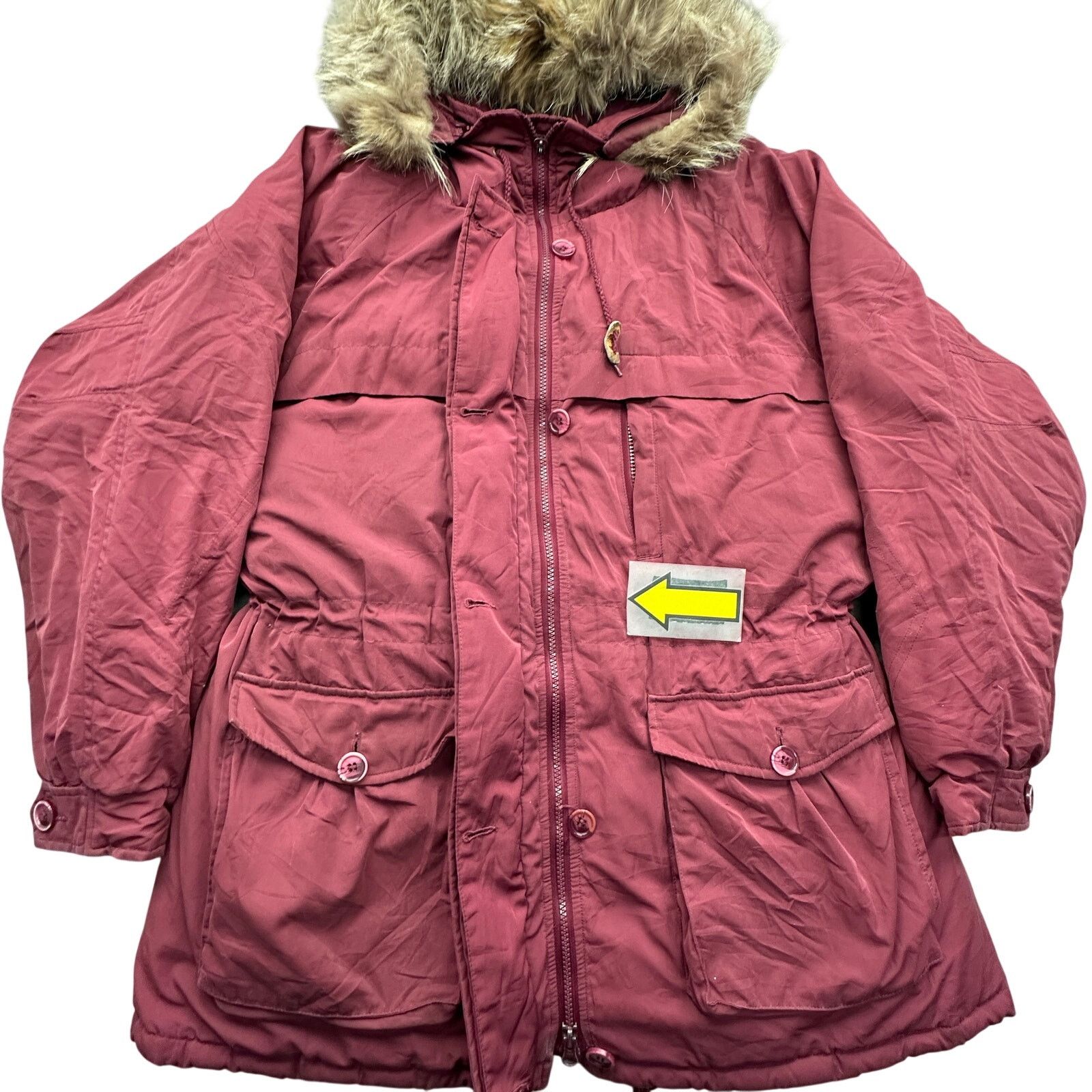 Cabelas Vintage Cabelas Goose Down Parka Jacket Womens XL Fur Size XL / US 12-14 / IT 48-50 - 8 Thumbnail