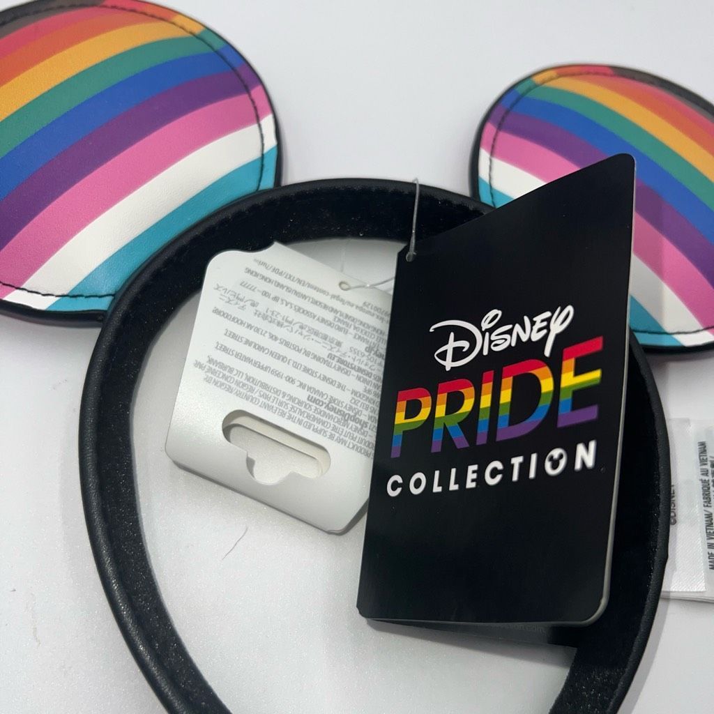 Disney Disney Pride Faux Leather Rainbow Minnie Ears Size ONE SIZE - 2 Thumbnail