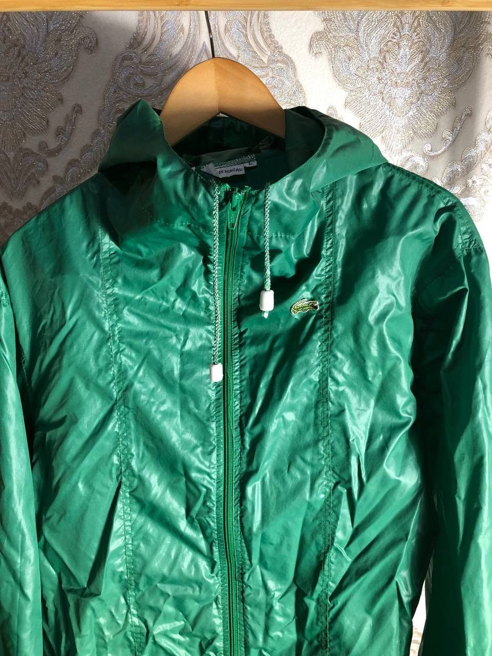 Lacoste × Vintage VERY RARE LACOSTE IZOD CHAMISE RAIN COATS NYLON LIGHT JACKET Size US L / EU 52-54 / 3 - 2 Thumbnail
