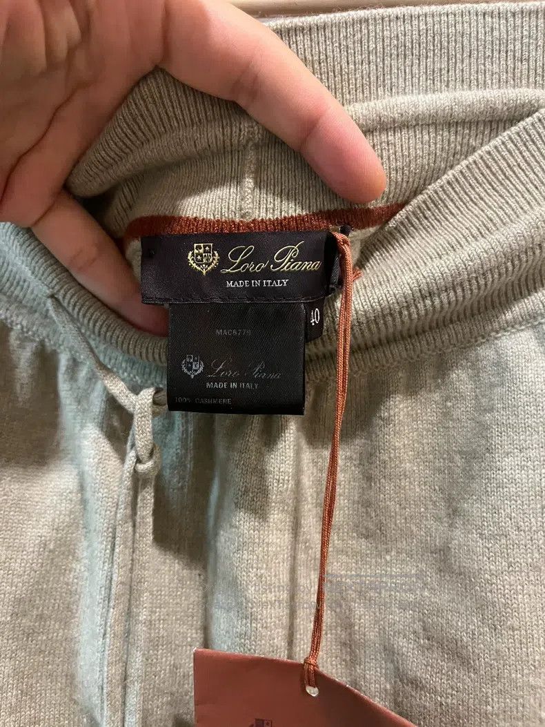 Loro Piana Loro Piana Drawstring Cashmere Pants Size 26" / US 2 / IT 38 - 3 Thumbnail