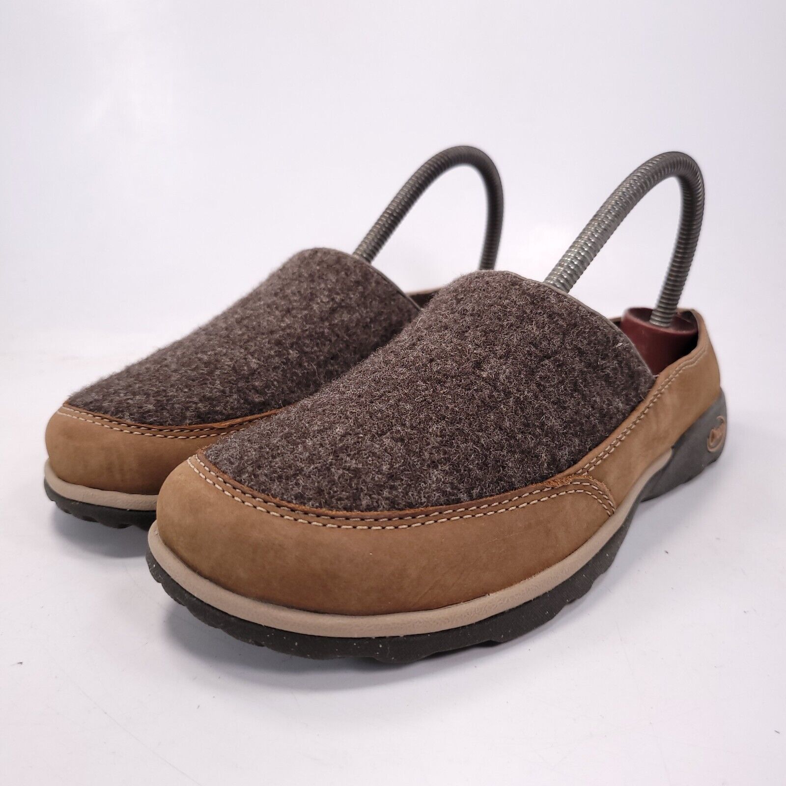Chaco Chaco Quinn Leather Casual Clog Women Size 6.5 J105802 Brown Size US 6.5 / IT 36.5 - 1 Thumbnail
