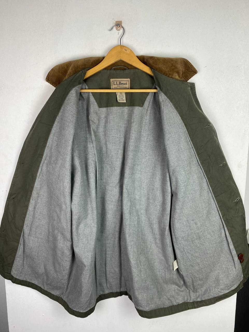 L.L. Bean vintage LL BEAN chore jacket corduroy collar nice design Size US L / EU 52-54 / 3 - 7 Thumbnail
