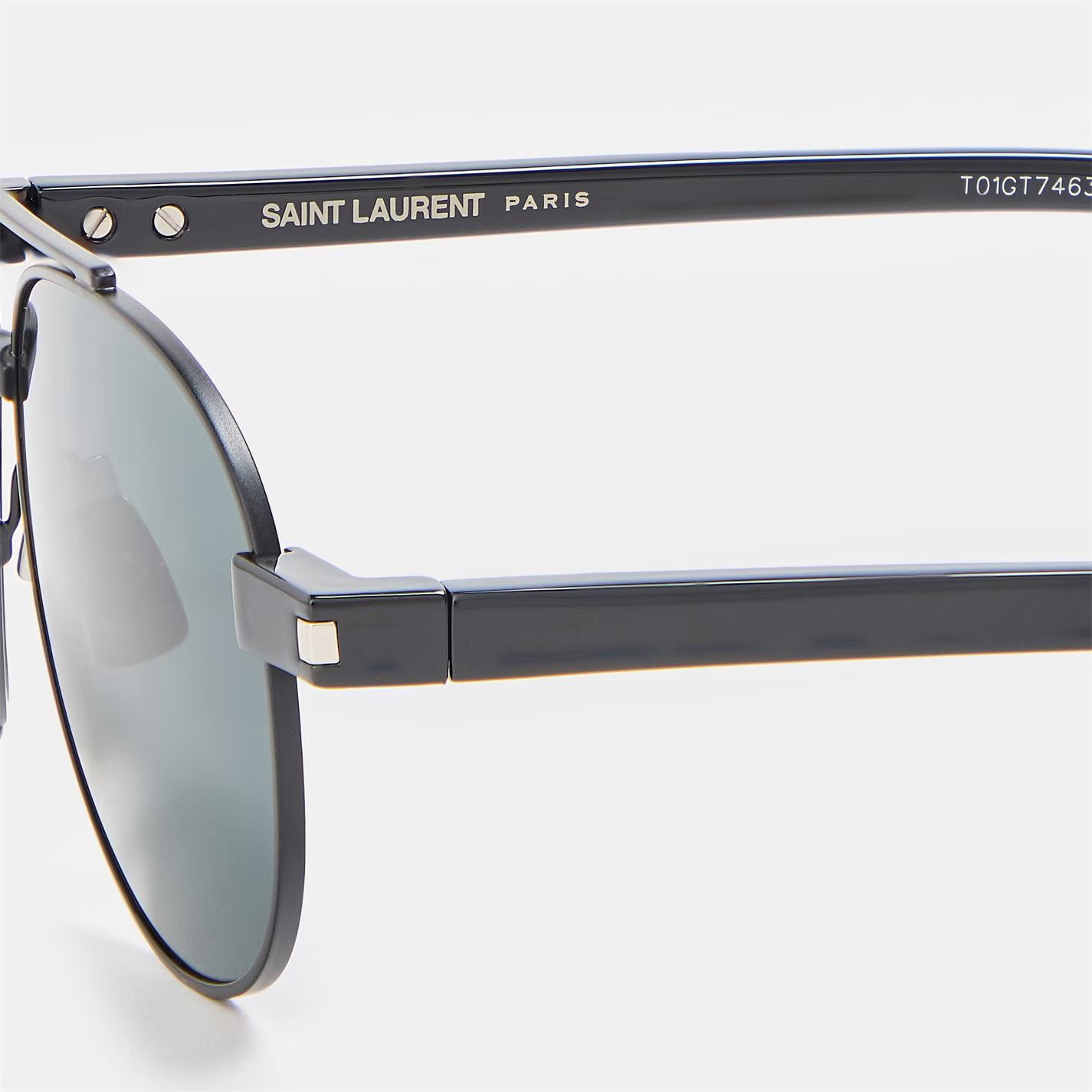 Saint Laurent Paris o1g2r1mq0426 Size: OS / Round Sunglasses in Black Size ONE SIZE - 4 Thumbnail