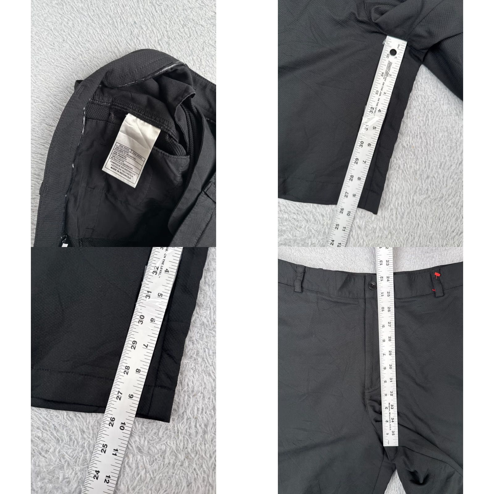 Nike Nike Shorts Mens 34 DARK Gray Flat Polyester Blend Golf Outdoor 30x11 Athletic Clothing Mens Shorts Regular 34 Gray Nike Size US 34 / EU 50 - 8 Thumbnail