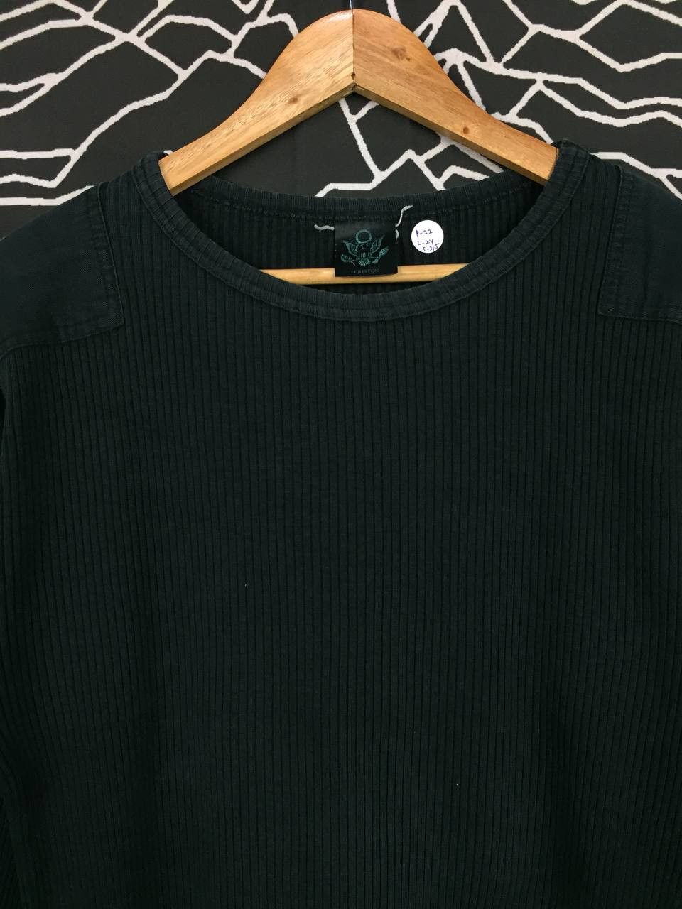Hope Vtg HOPE MFG INC. Houston Waffle Knit Longsleeve Tee Size US L / EU 52-54 / 3 - 3 Thumbnail