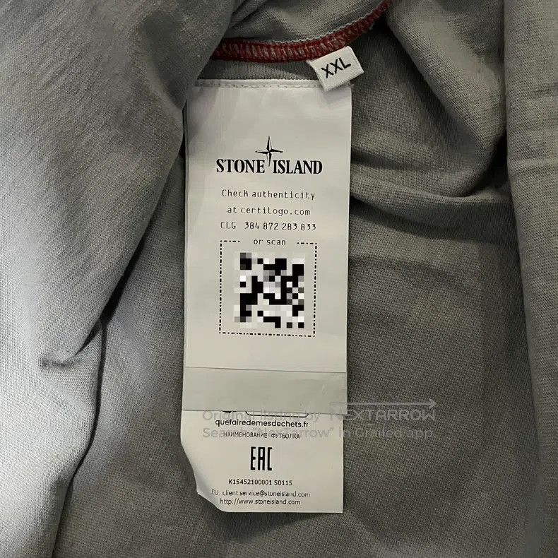 Stone Island STONE ISLAND Patch Embroidery Short Sleeve T-shirt Size US XXL / EU 58 / 5 - 4 Thumbnail
