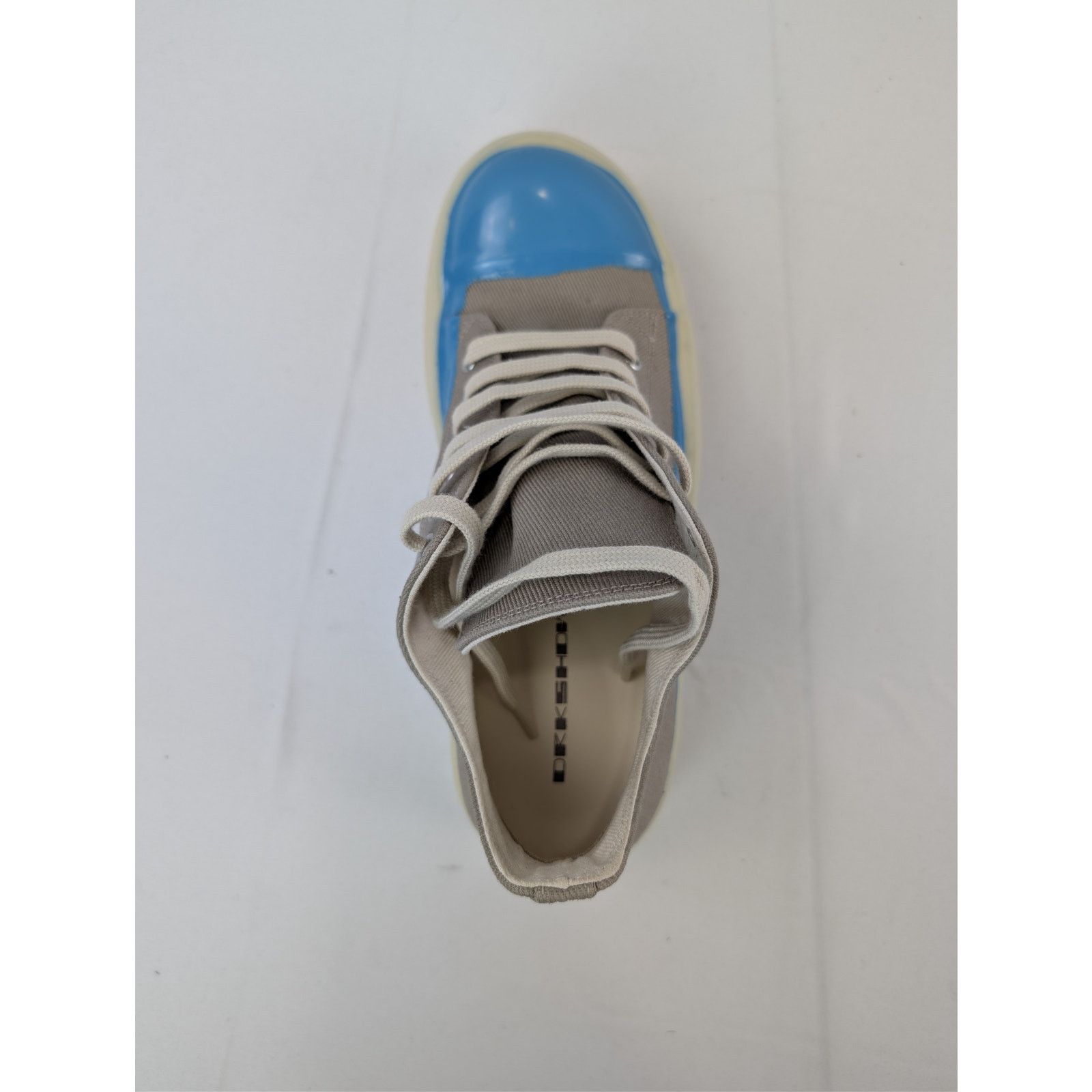 Rick Owens Drkshdw o1rshd1 Concordians low-top sneakers Dirty Pearl Light Blue Size US 8 / EU 41 - 16 Thumbnail