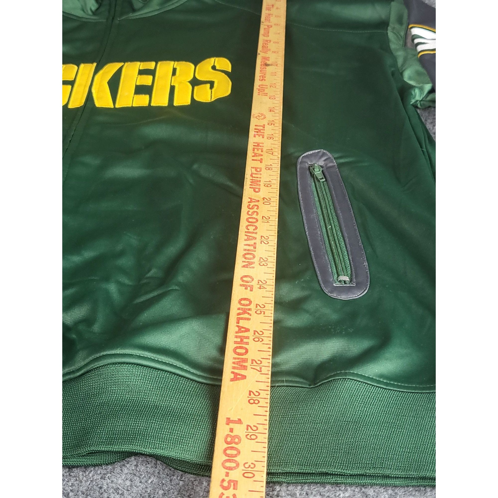 Majestic Green Bay Packers Full Zip Jacket Men Sz 4XL Majestic NFL Au Size US XXL / EU 58 / 5 - 6 Thumbnail