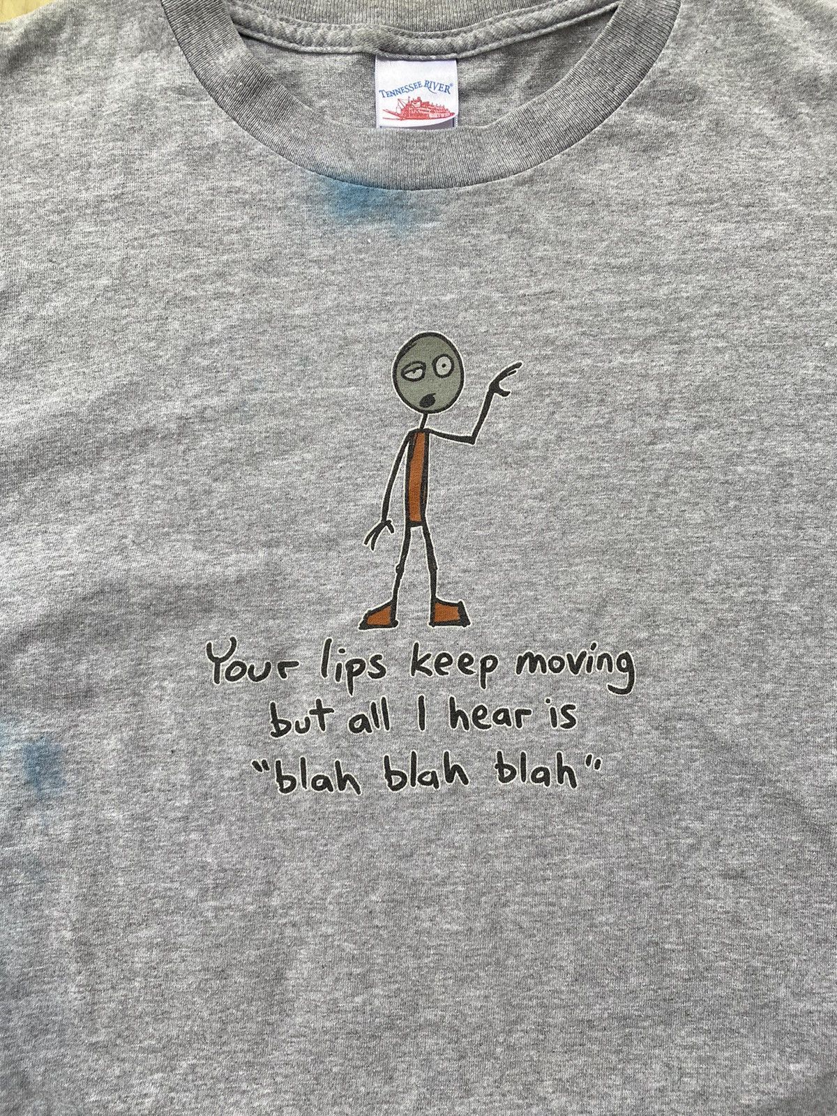 Vintage Vintage funny tshirt Size US L / EU 52-54 / 3 - 3 Thumbnail
