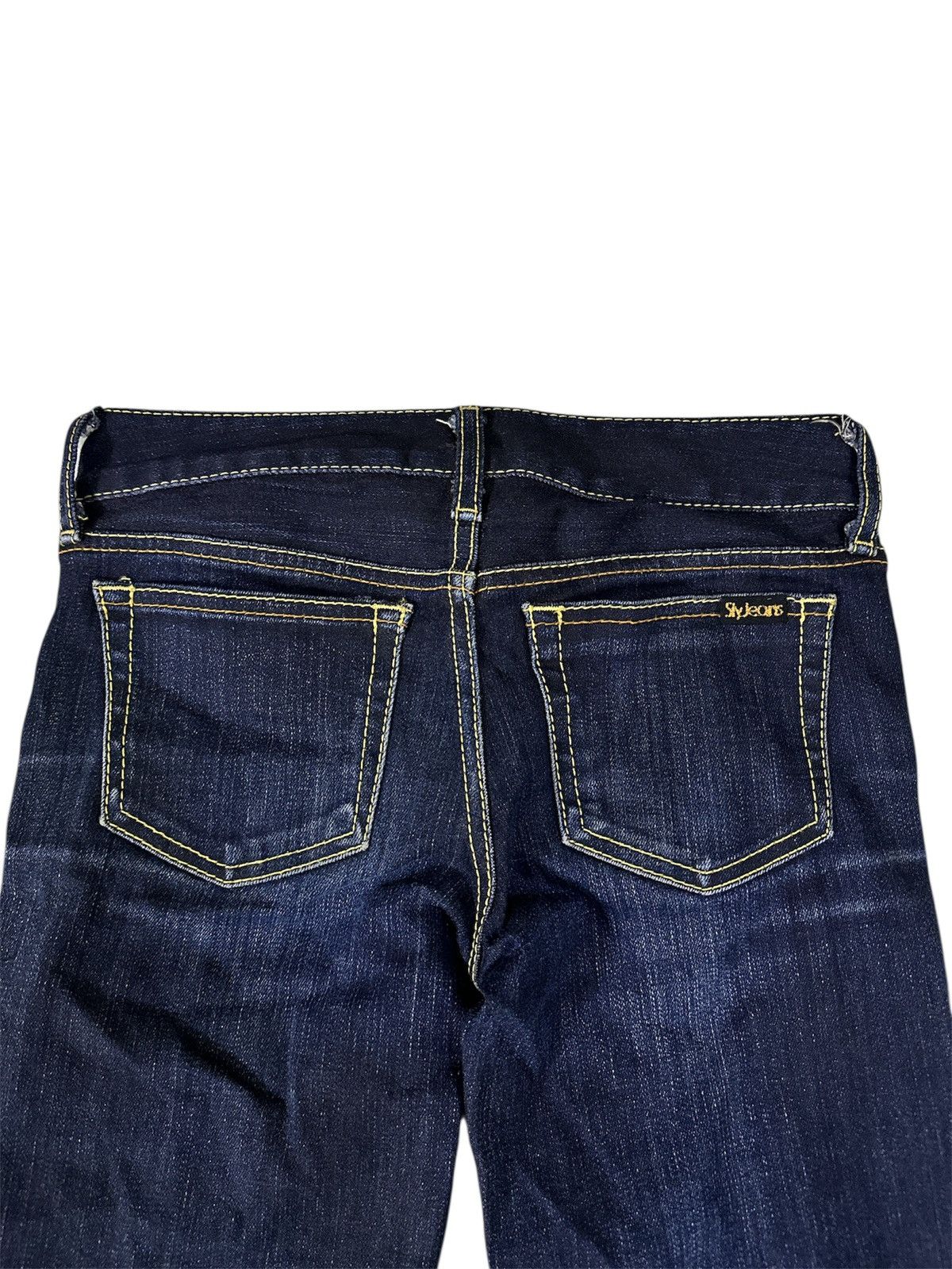 GOA 2000s Sly Jeans Y2K Flare Goa Lgb Red Pepper Style Size US 27 - 7 Thumbnail