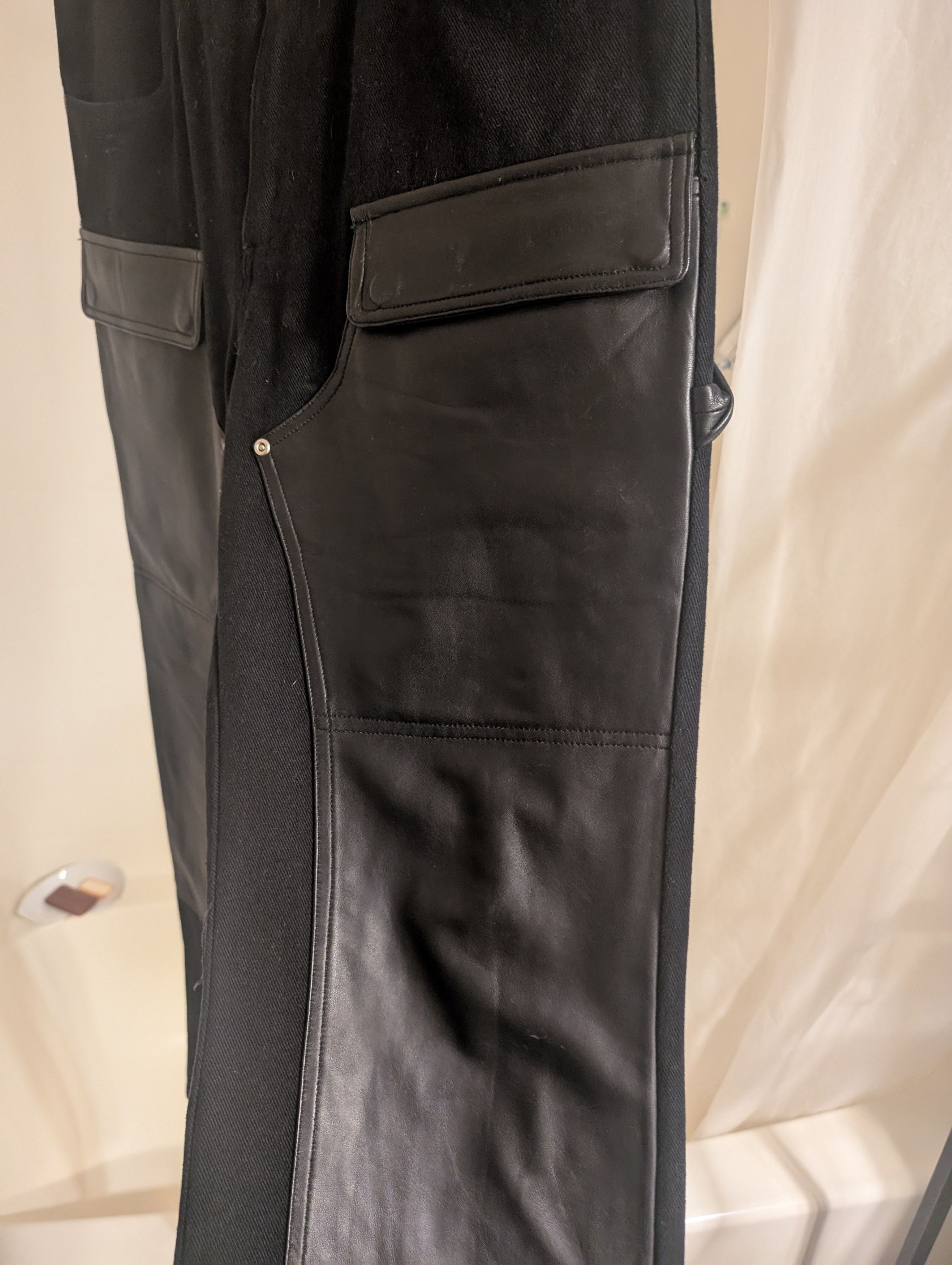 K-Two Studios KTwo Studios NAPPA calf leather pants Size US 34 / EU 50 - 5 Thumbnail