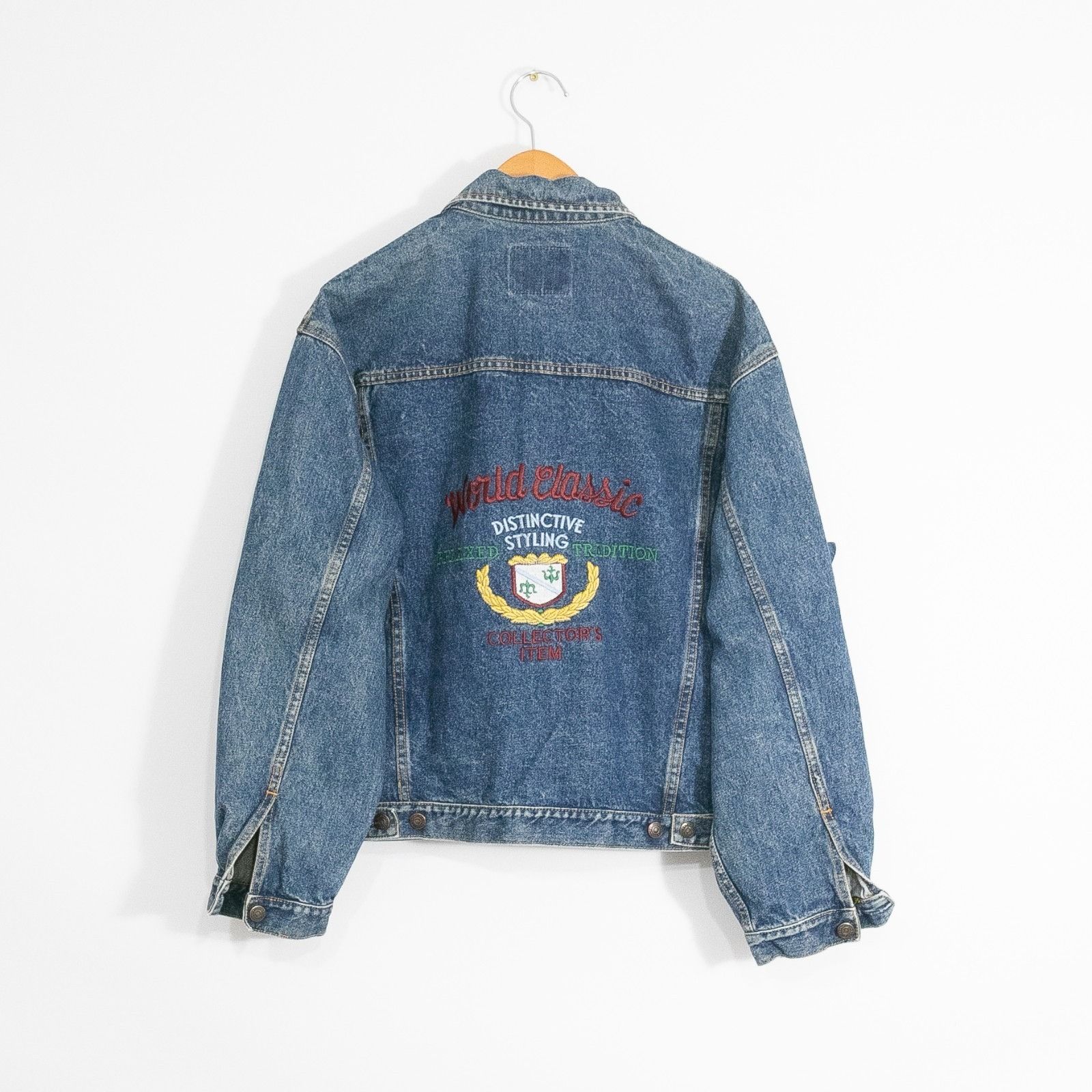 Gap Vintage Gap Denim Work Force Trucker Jacket Mens XL Medium Size US XL / EU 56 / 4 - 4 Thumbnail