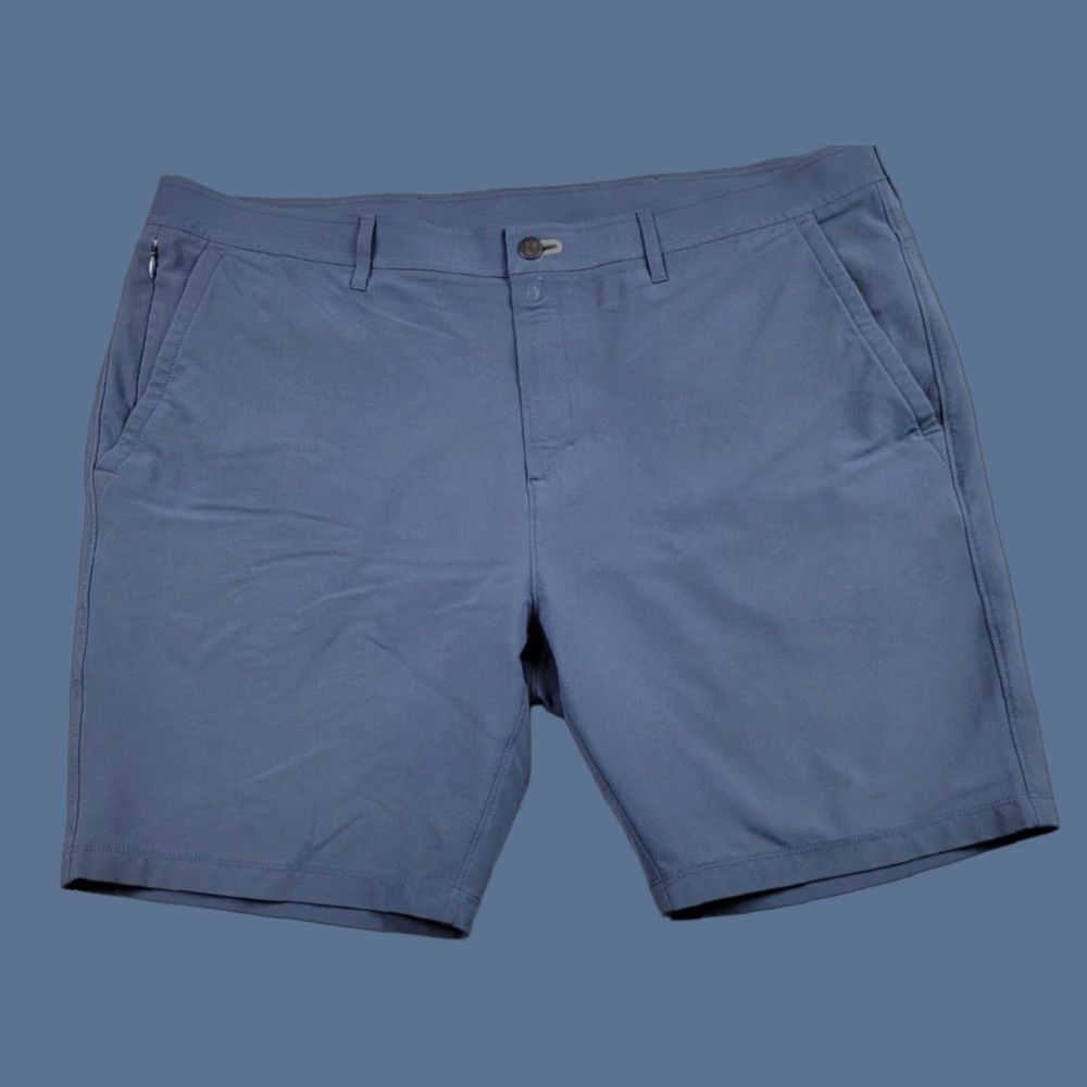 Vintage Public Rec Shorts Mens 40 Blue 8'' Inseam Slash Pockets Casual Athleisure Size US 40 / EU 56 - 1 Thumbnail