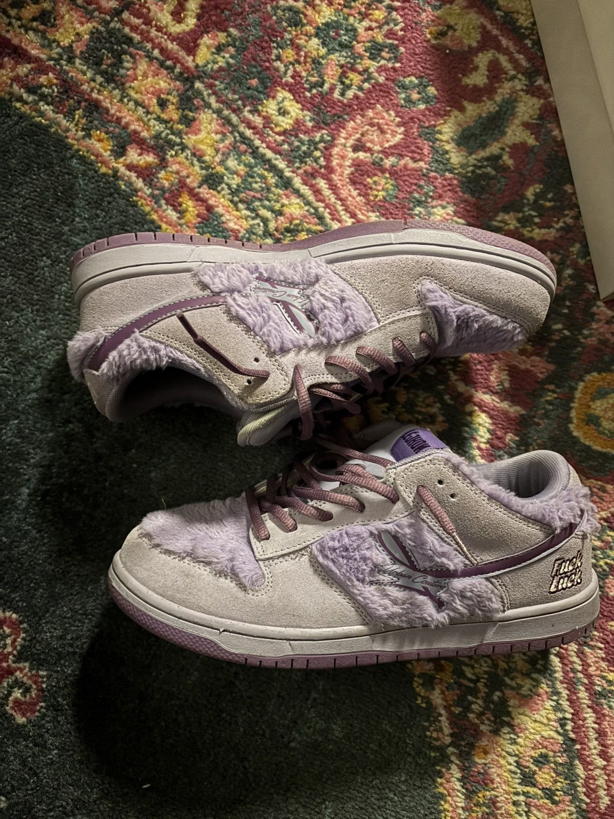Designer Lejhon Urban Couture sneakers purple Size US 11 / EU 44 - 8 Thumbnail
