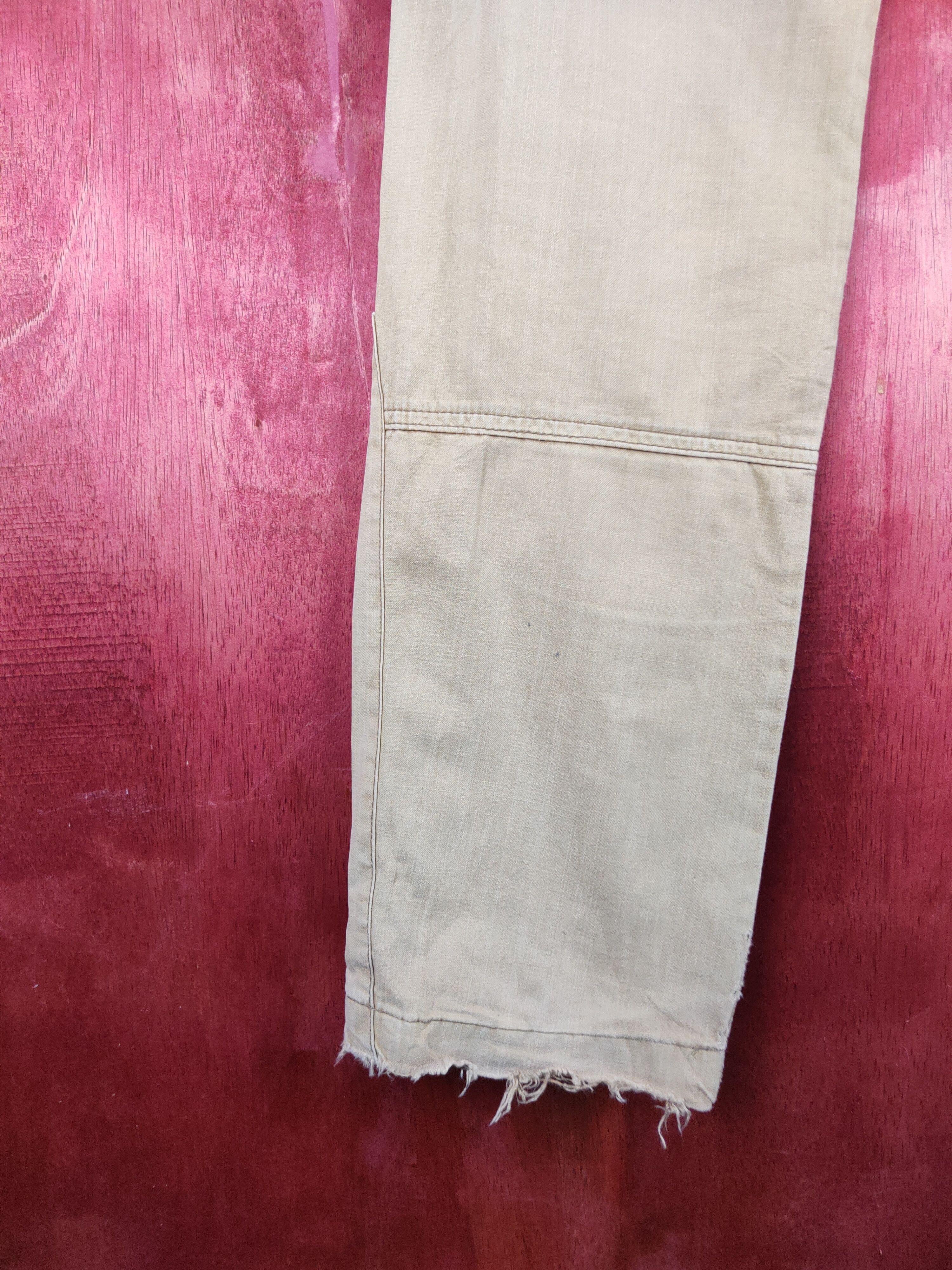 Japanese Brand Ikka Brown Multipocket Tactical Cargo Pants #S2227 Size US 31 - 9 Thumbnail