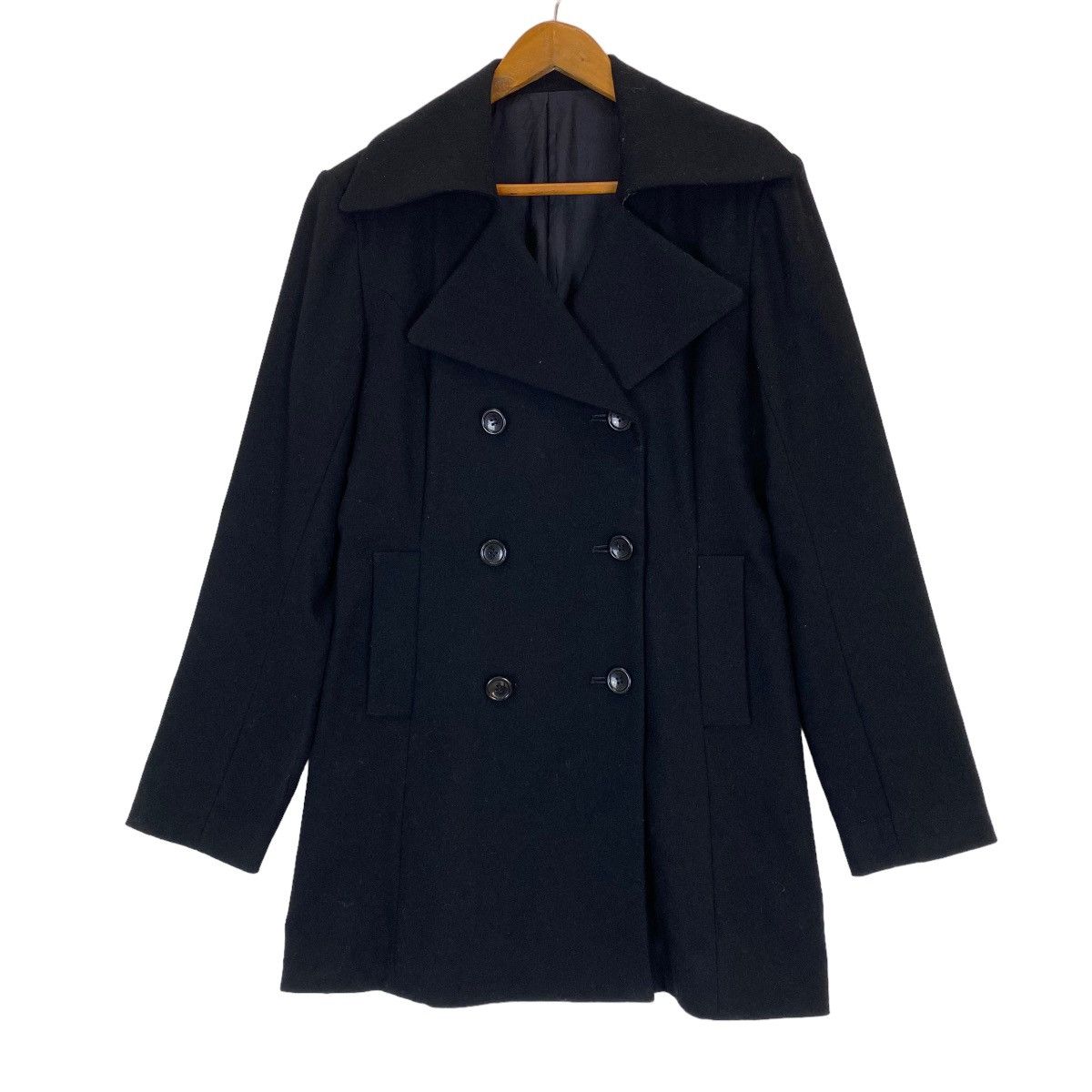 Y's × Yohji Yamamoto I Wish Yohji Yamamoto double breast wool jacket Size M / US 6-8 / IT 42-44 - 5 Thumbnail