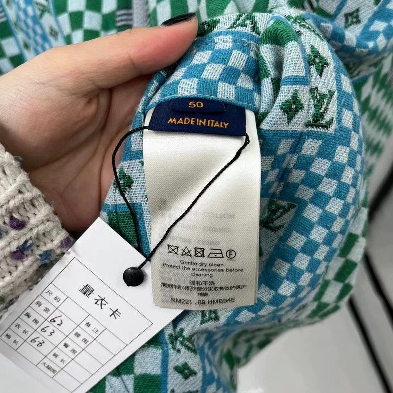 Louis Vuitton Louis Vuitton Green checkerboard logo jacket 2502-Nextarro Size US M / EU 48-50 / 2 - 5 Thumbnail