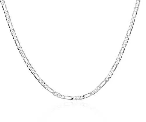 Jewelry Figaro Chain Necklace for Men Women Size ONE SIZE - 2 Thumbnail