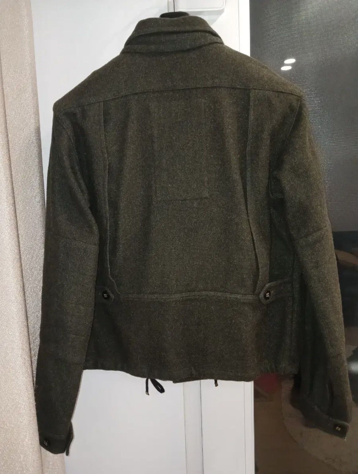 Yves Saint Laurent YSL RIVE GAUCHE MILITARY WOOL JACKET Size US M / EU 48-50 / 2 - 3 Thumbnail