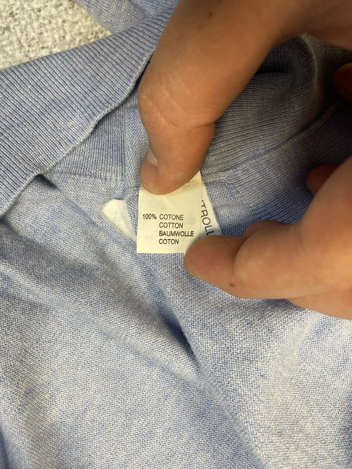 Brunello Cucinelli Brunello Cucinelli blue sweatshirt Size US L / EU 52-54 / 3 - 8 Thumbnail