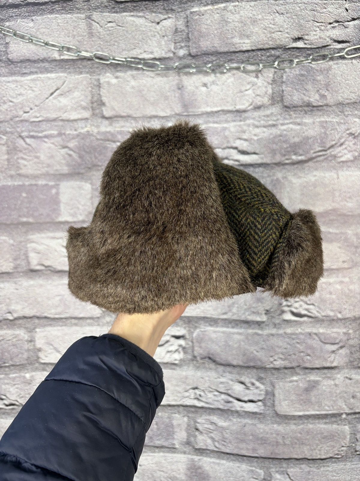 Harris Tweed Vintage wool cap hat rare Harris Tweed norway Size ONE SIZE - 2 Thumbnail