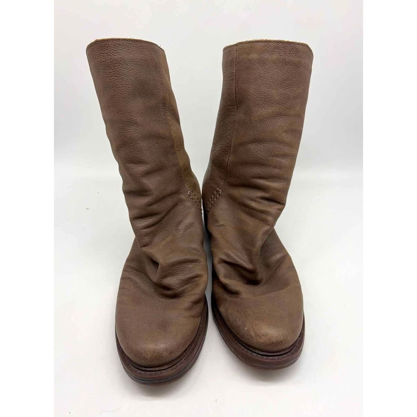 Vintage Pre-Owned OBT Brown Size 8 Ankle Boot Size US 8 / IT 38 - 5 Thumbnail