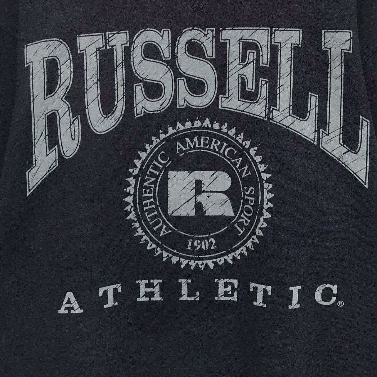 Russell Athletic Vintage Russell Athletic Spellout Baggy Boxy Sweatshirt Size US L / EU 52-54 / 3 - 4 Thumbnail
