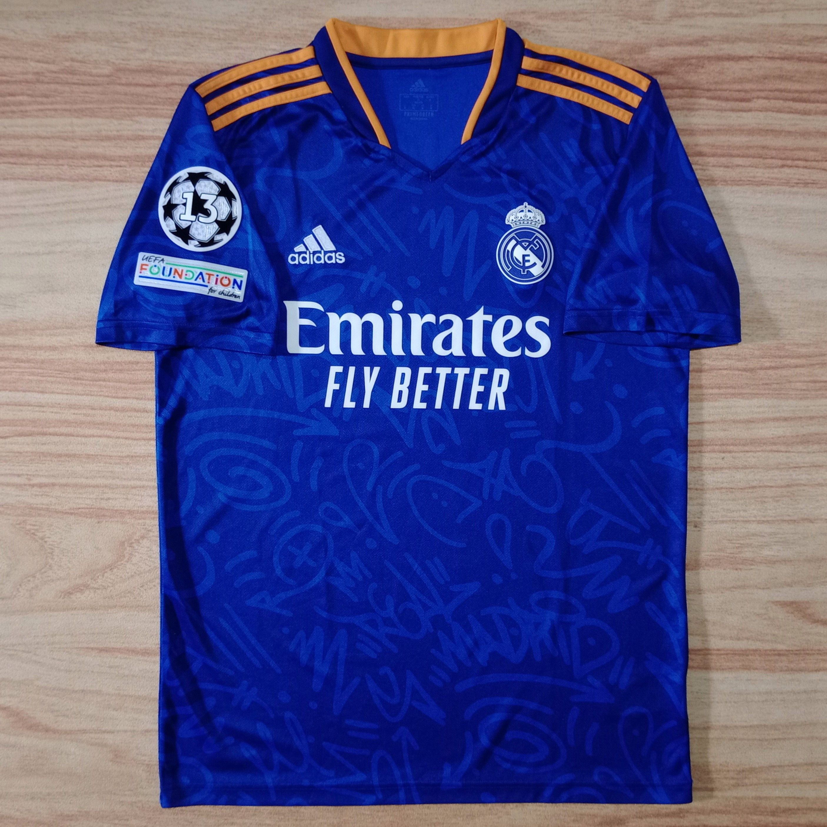 Adidas Real Madrid 2021-2022 Away Jersey Luka Modric 10 Size US M / EU 48-50 / 2 - 1 Thumbnail