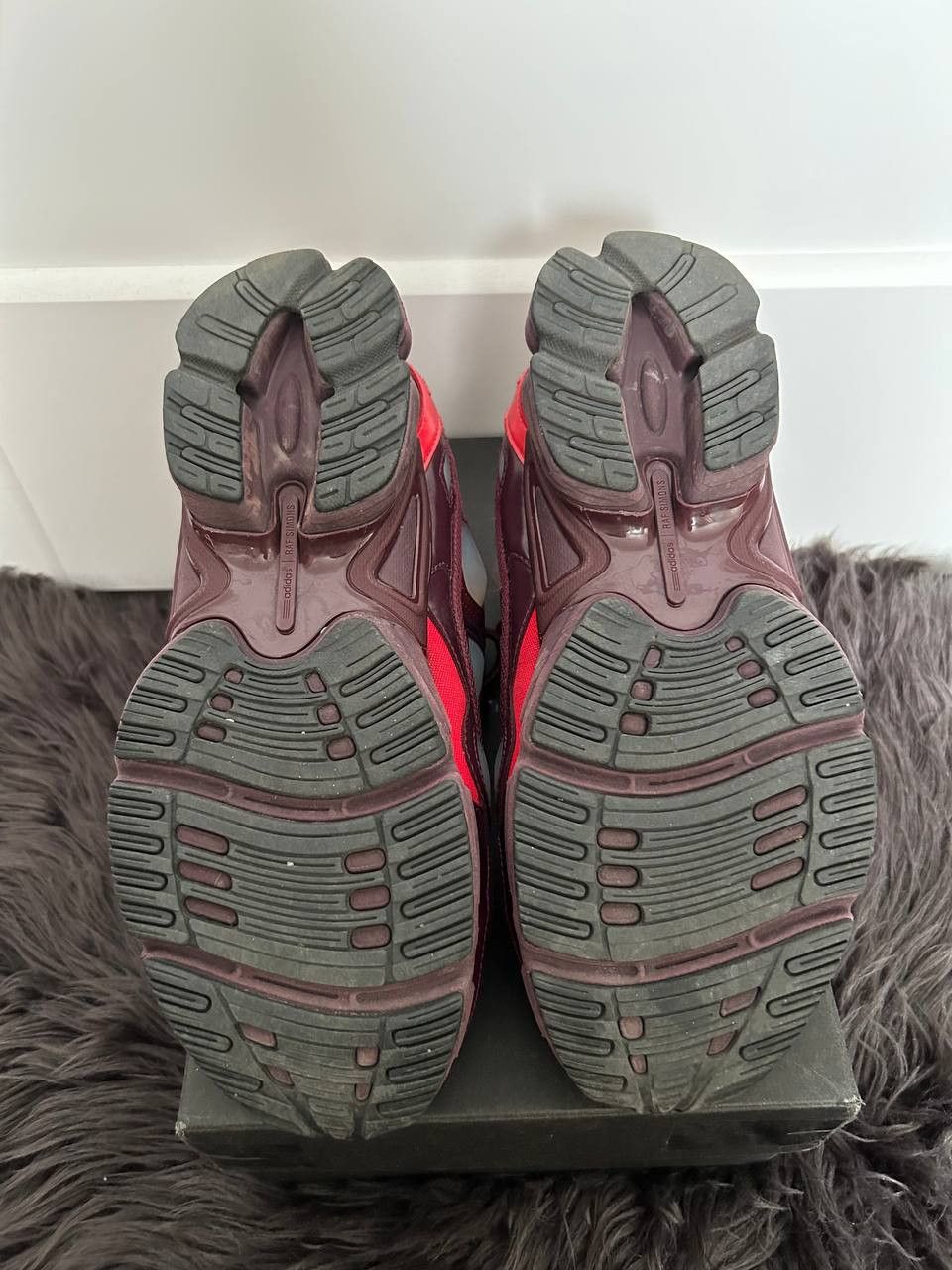 Adidas × Raf Simons Adidas Ozweego x Raf Simons 3 Burgundy Size US 8.5 / EU 41-42 - 5 Thumbnail