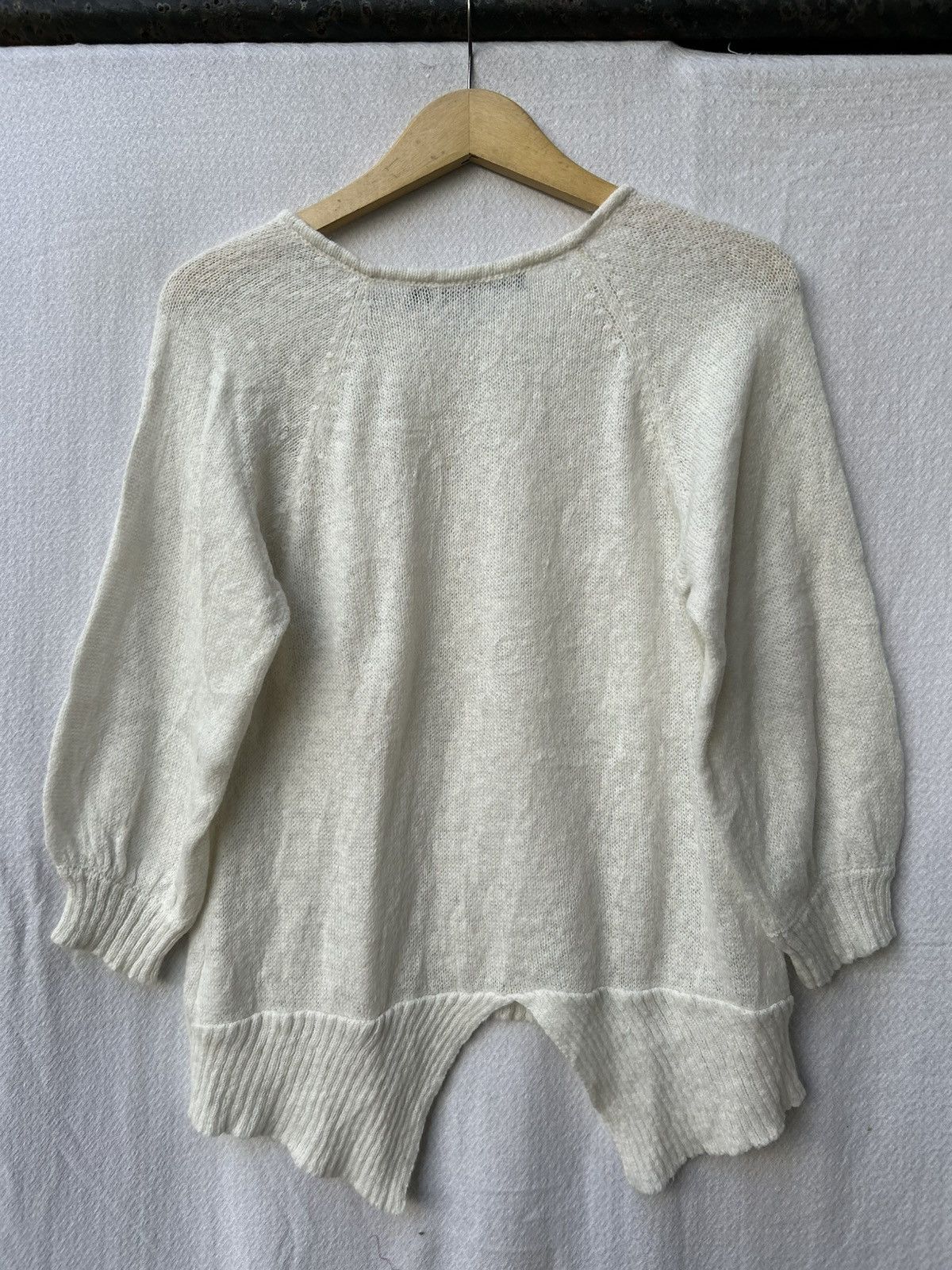 Japanese Brand Fuzzy Mohair Knitwear Style Avantgarde Archived Size US M / EU 48-50 / 2 - 2 Thumbnail