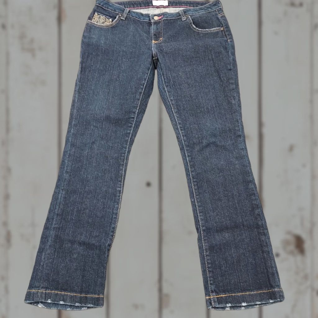 Wrangler Twenty Houston Lowest Rise Slim Fit Women’s Size 11/12 31 Denim Jeans Wrangler X Wrangler 20X Bootcut Jeans Slimming Blue Denim 5-Pocket Wool? Size 32" / US 10 / IT 46 - 1 Thumbnail