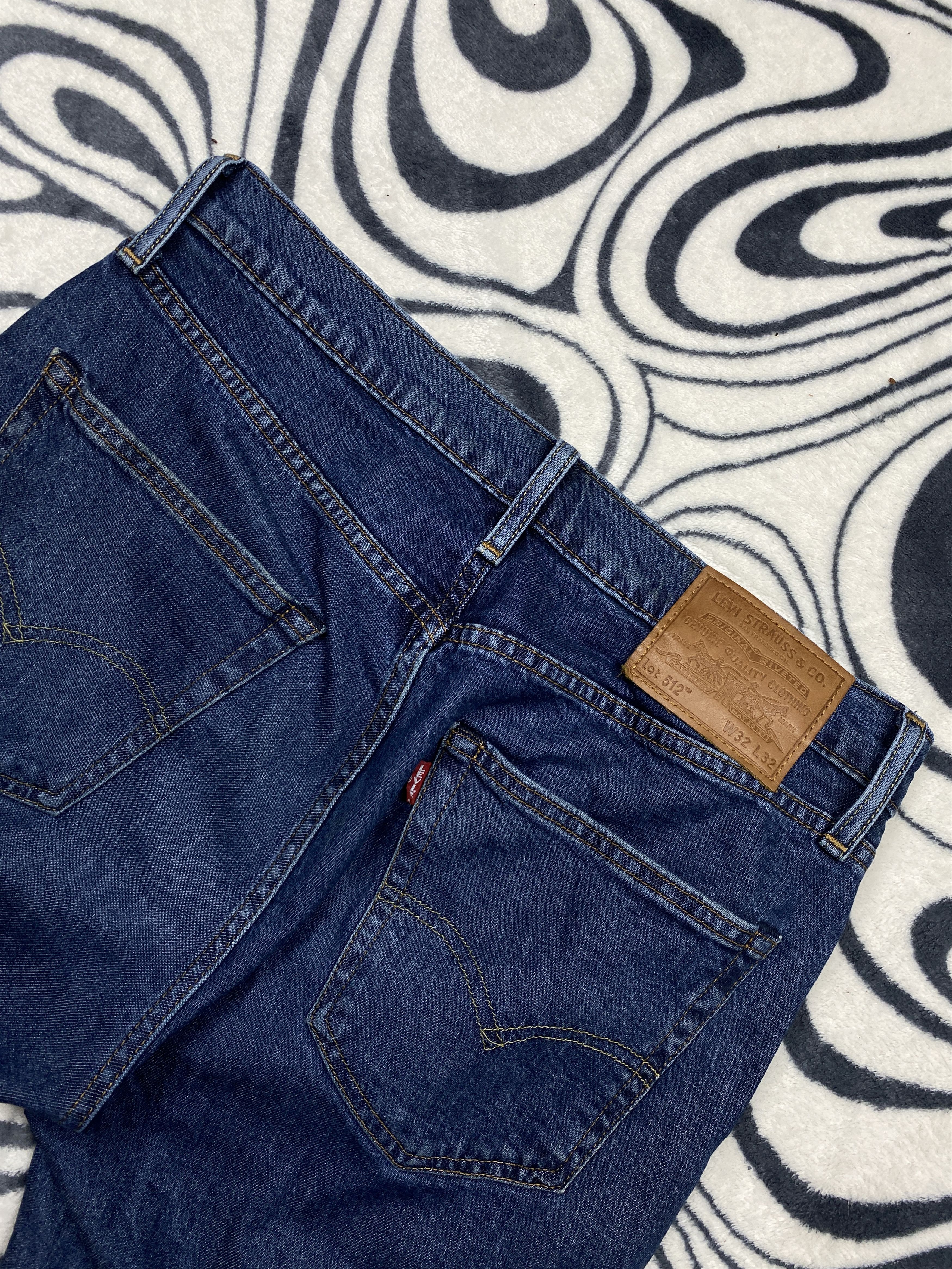 Levi's Levi's 512 Big E Premium Denim Pants Jeans Slim Fit Size US 32 / EU 48 - 2 Thumbnail