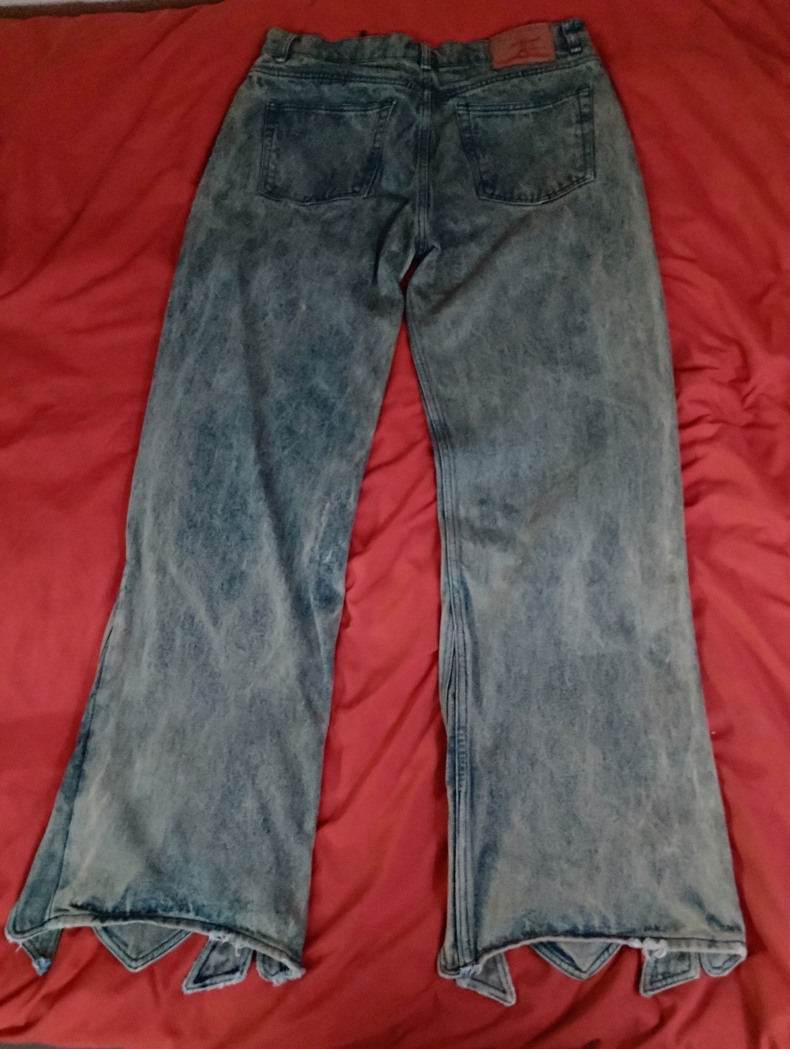 Y/Project Y/Project Tudor Jeans in light blue Size US 34 / EU 50 - 2 Thumbnail