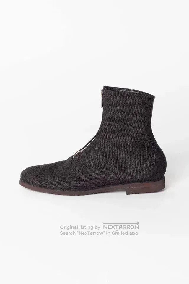 Guidi GUIDI 210 Women's Linen Boot. Size US 4 / IT 34 - 2 Thumbnail