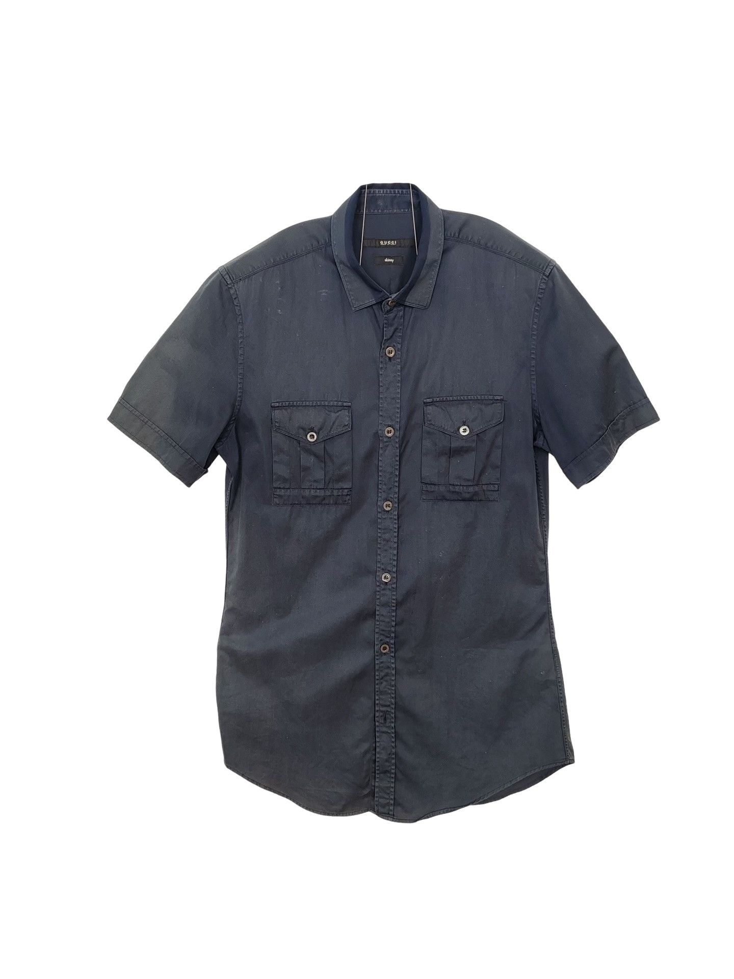Gucci Gucci Chest Pocket Button Up Shirt US S Size US S / EU 44-46 / 1 - 1 Thumbnail
