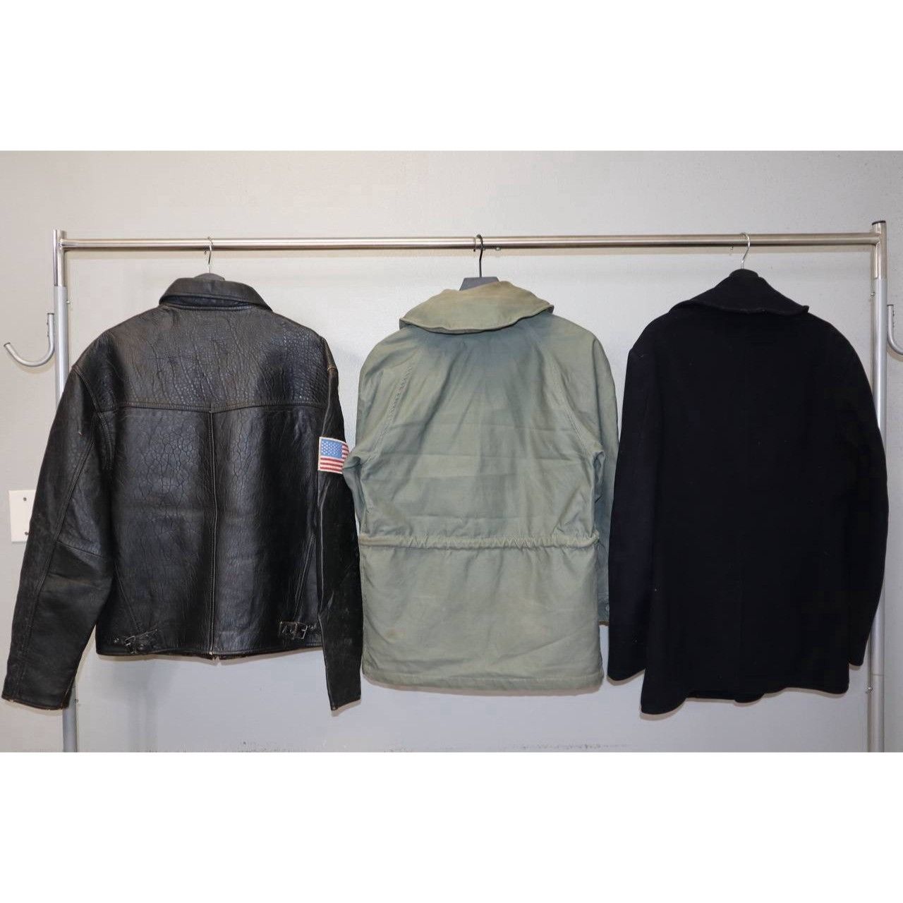 Vintage Lot 9 VTG US Military Army Navy Field Jackets 50s–90s M65 Size US XL / EU 56 / 4 - 6 Thumbnail