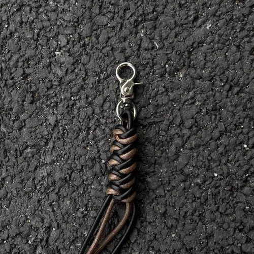 Jewelry 438Leather Lanyard with Clip Size ONE SIZE - 4 Thumbnail