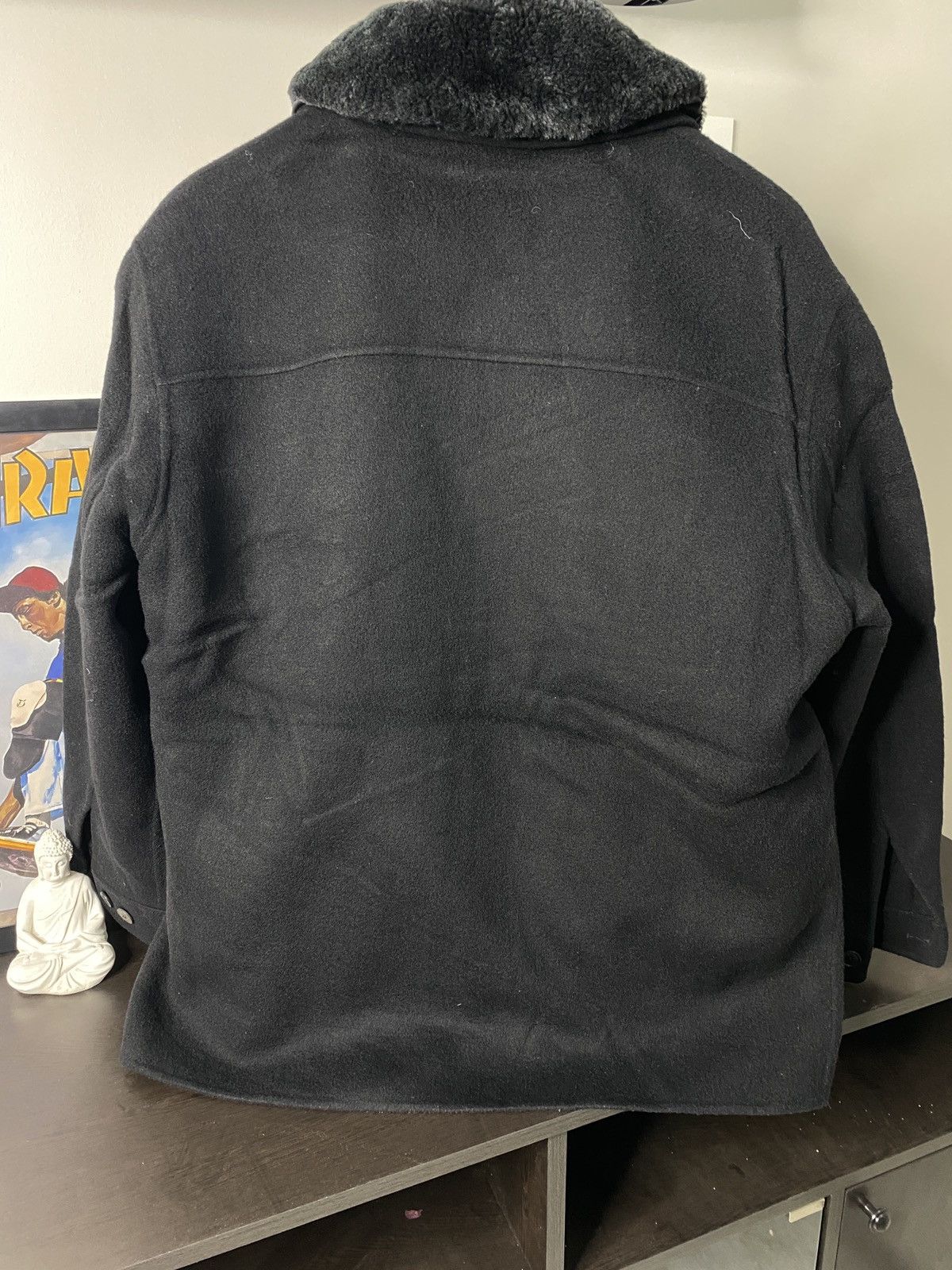 Yves Saint Laurent Yves Saint Laurent Wool Jacket Size US L / EU 52-54 / 3 - 2 Thumbnail