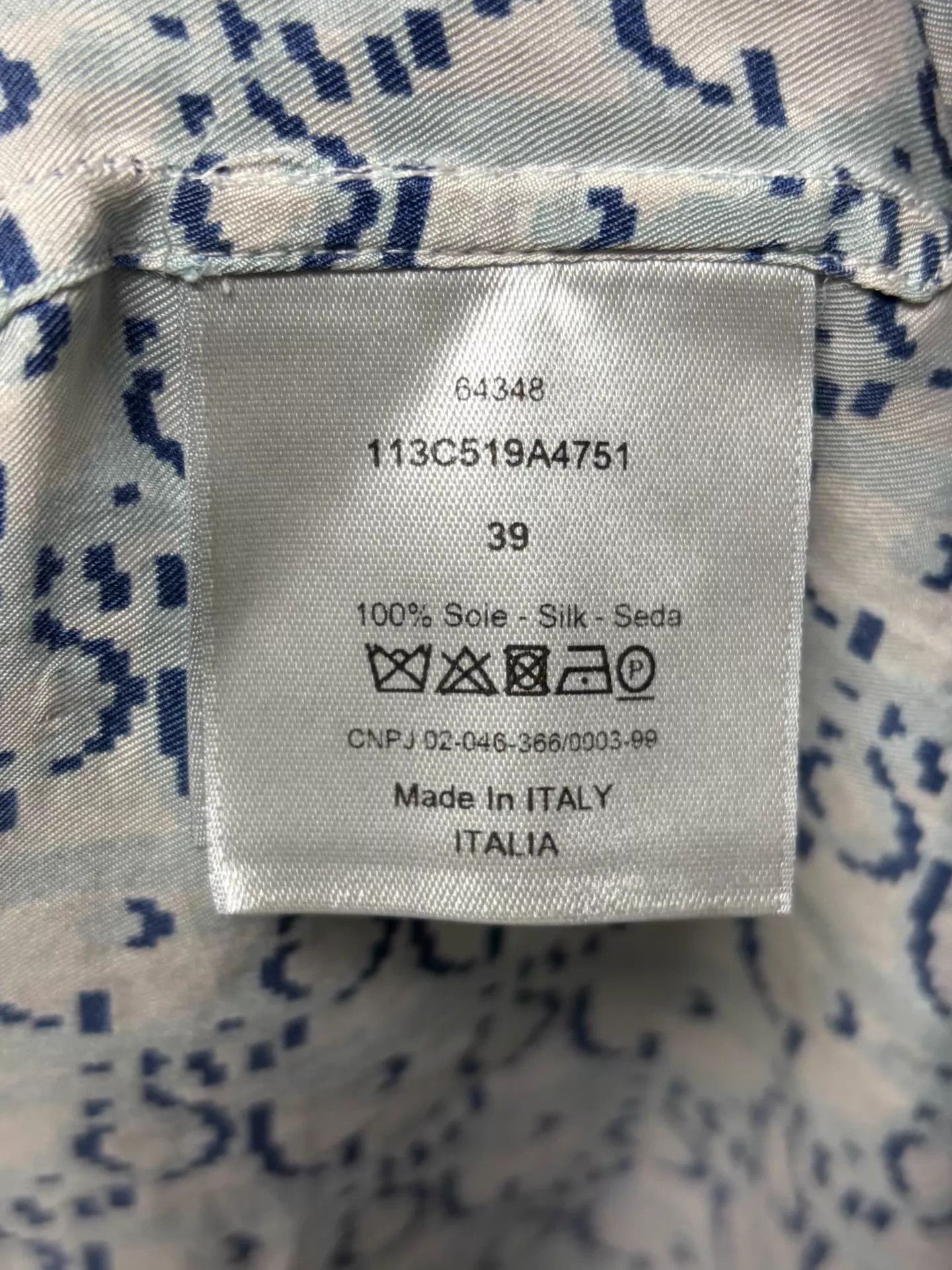 Dior Dior short-sleeve shirt 39 M Size US M / EU 48-50 / 2 - 4 Thumbnail